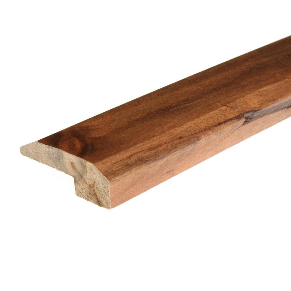 Flexco Java/Chestnut 0.688-in T x 2-in W x 78-in L Solid Wood Threshold