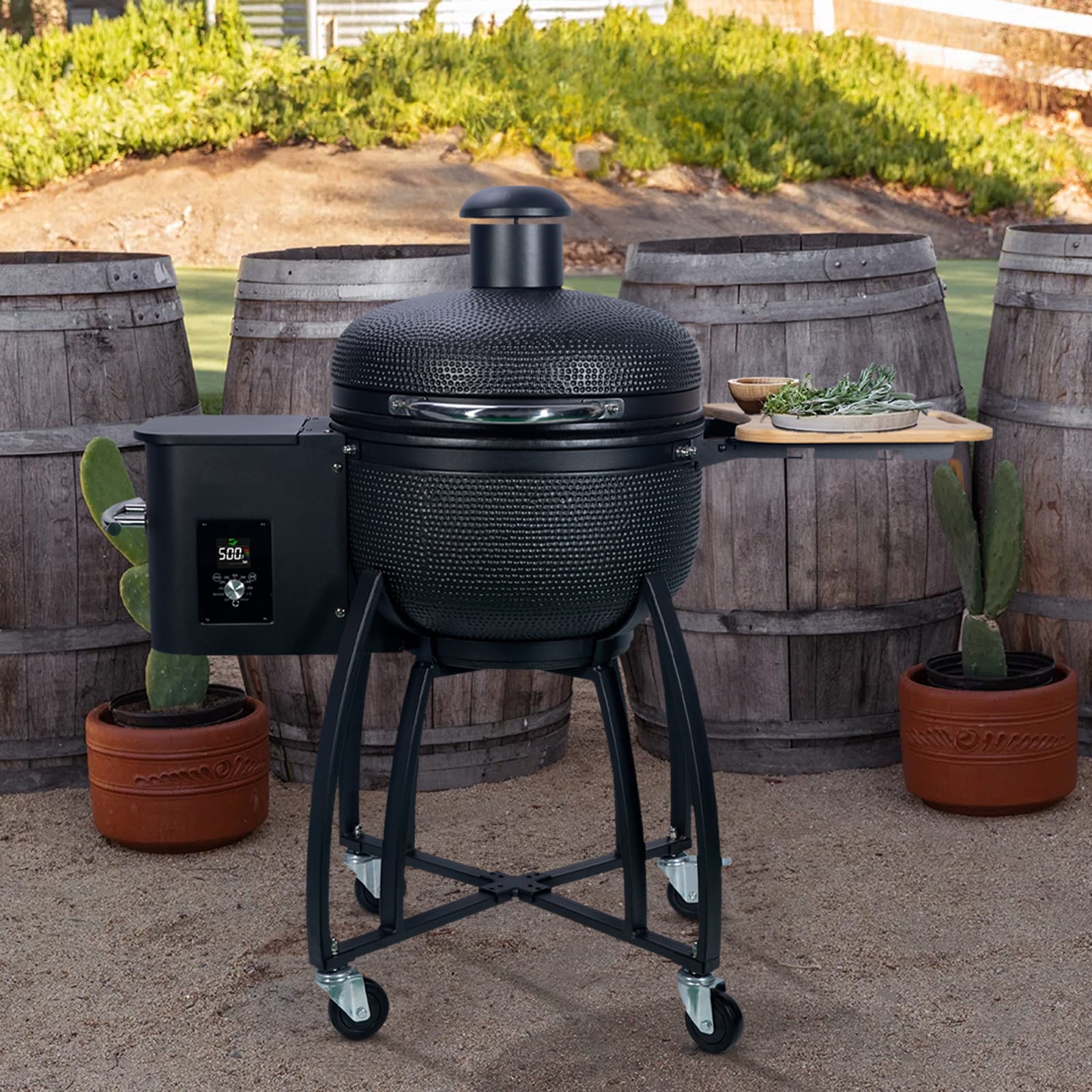 Maocao Hoom JL476BLK Pellet-Grills - View #4