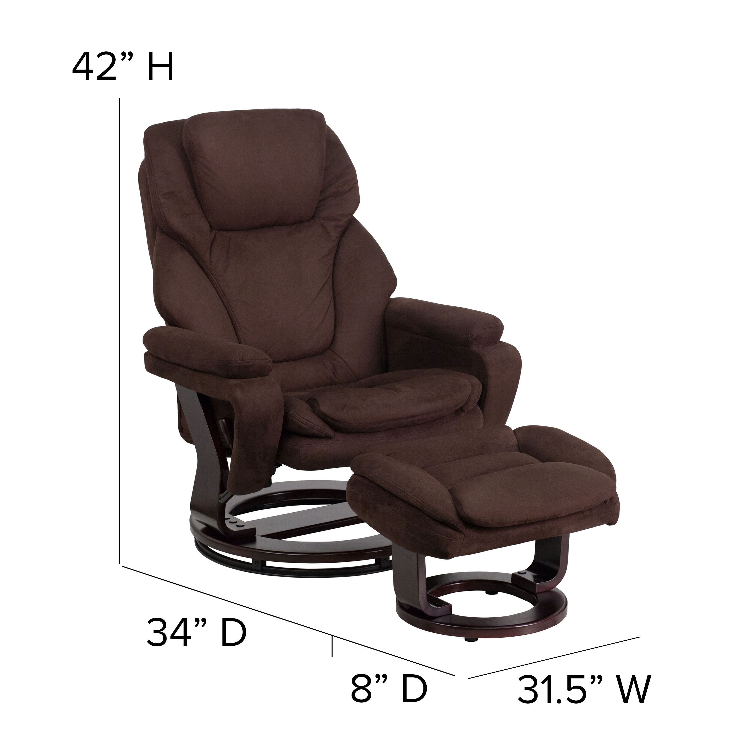 Flash Furniture 847254065078 recliners - View #3