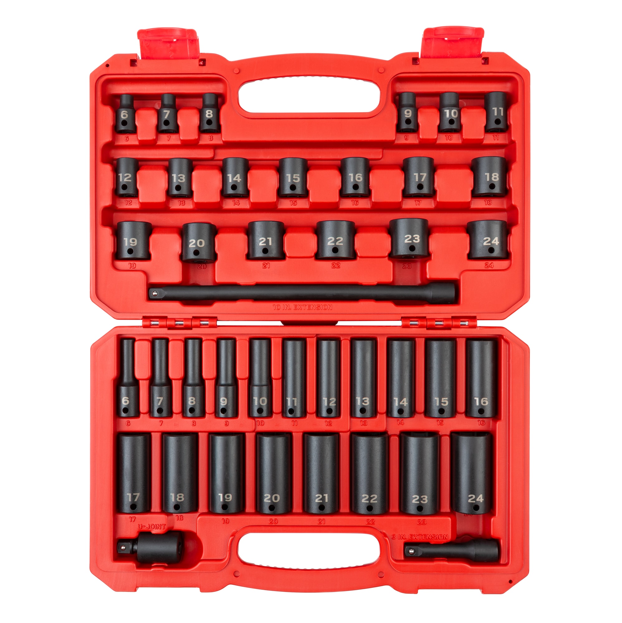 TEKTON 41-Piece Metric 3/8-in Drive Set 6-point Impact Socket Set SID91401 Sansujyuku sansujyuku.com