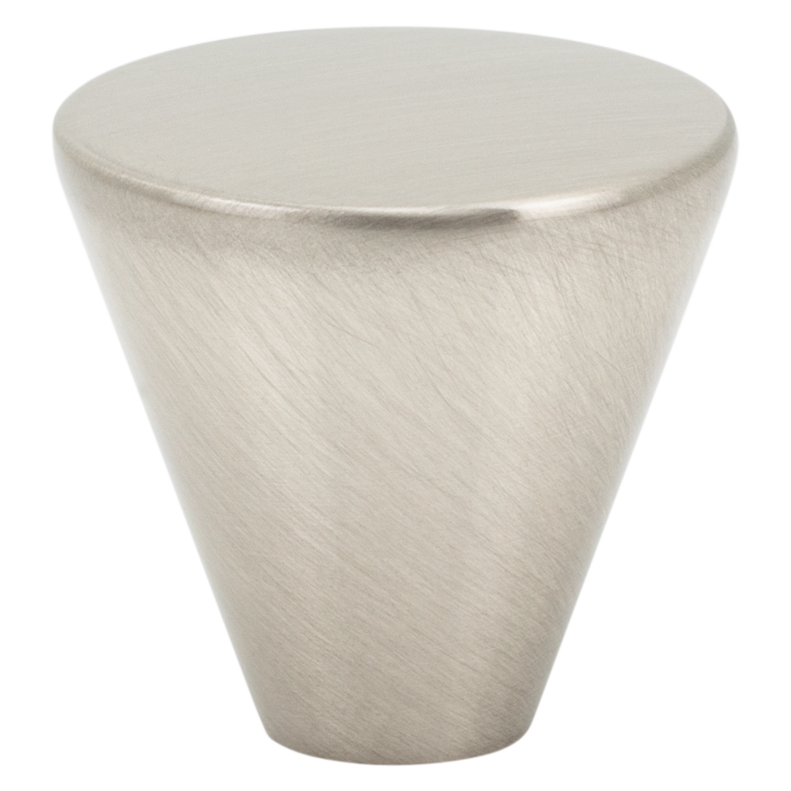 Villa Valentina VV16SN Series No. 16, 1-in Satin Nickel Conical Contemporary Cabinet Knob