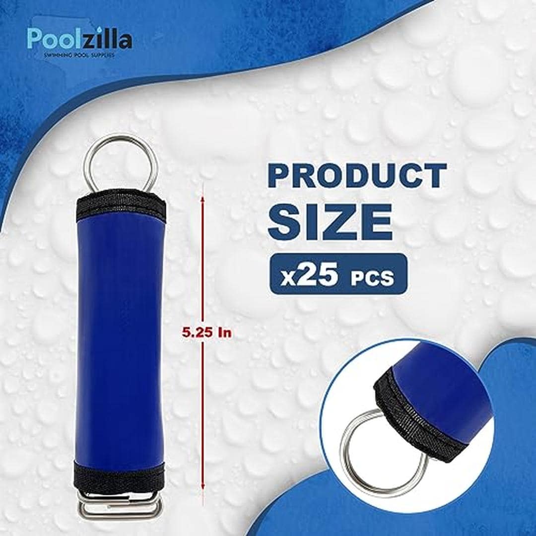 Poolzilla SW-H&L-BLUE-25PK Pool-Covers - View #2