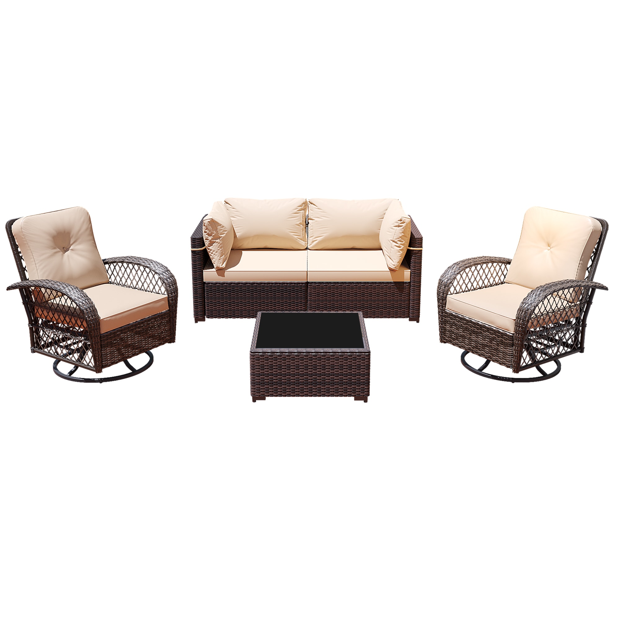 Patio Watcher LS-Z-Y9-B1 Patio-Conversation-Sets - View #2