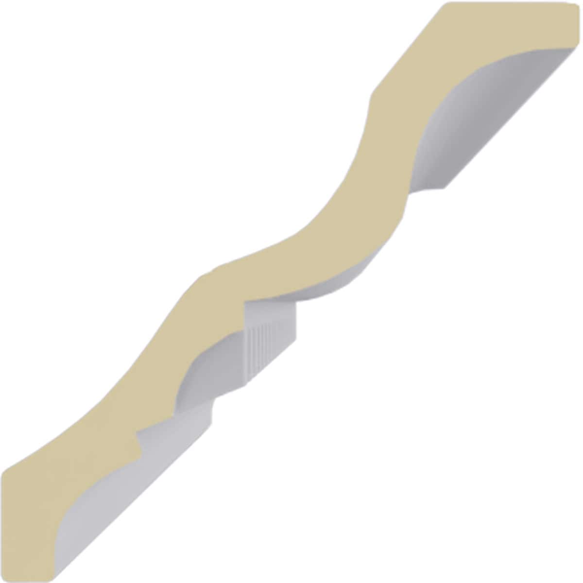 Ekena Millwork MLD03X03X05DE-CASE-2 Crown-Moulding - View #2