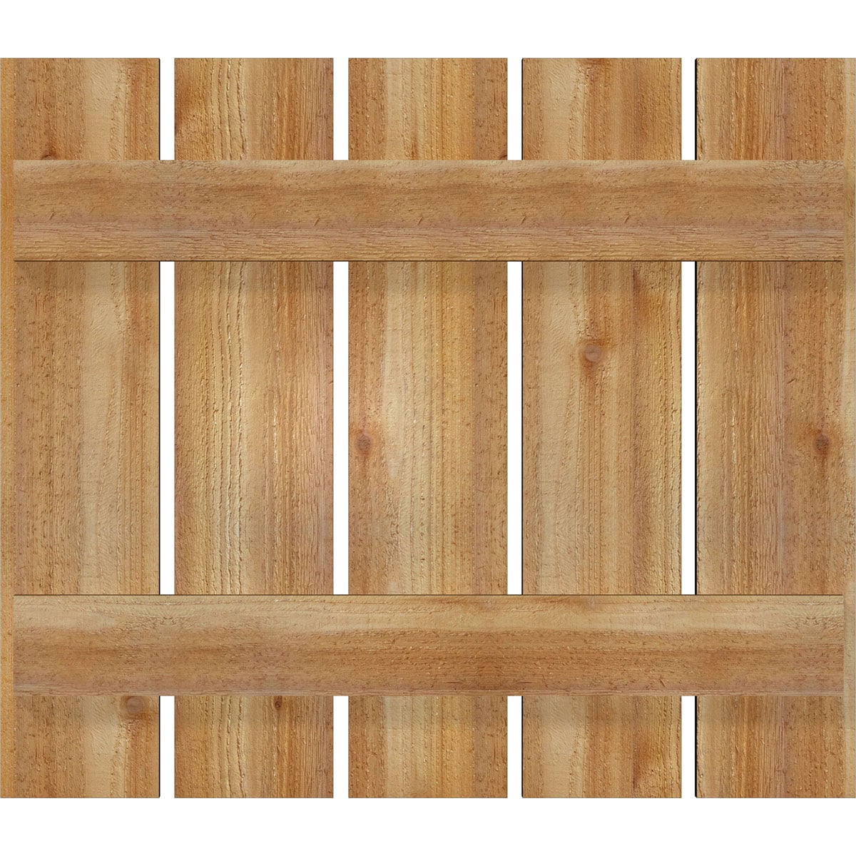 Ekena Millwork RBS06S29X025RWR Exterior-Shutters - View #5
