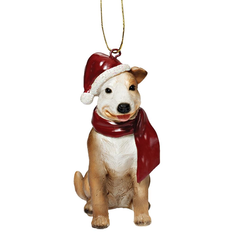 Design Toscano Christmas Dogs Mini Ornament - Hand-Cast Resin ...