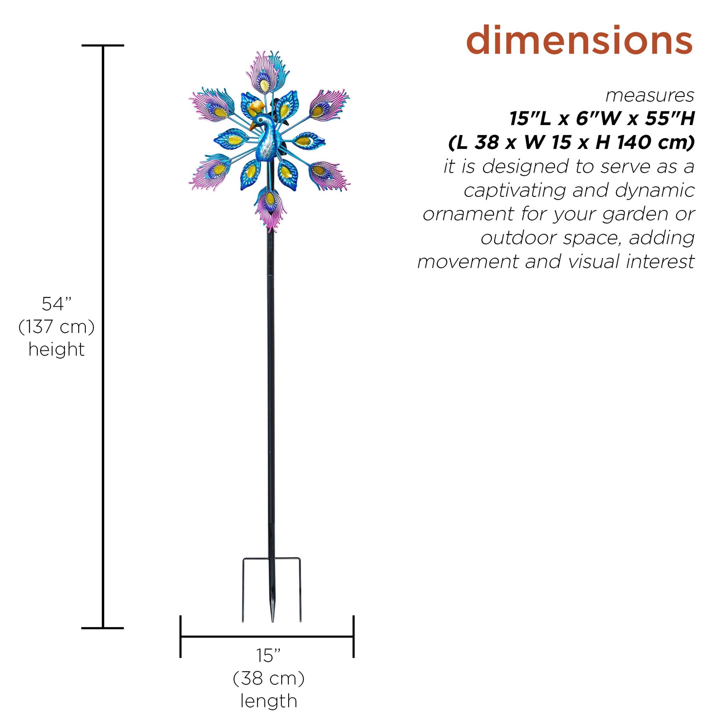 Alpine Corporation SLL2430 Wind-Spinners - View #6