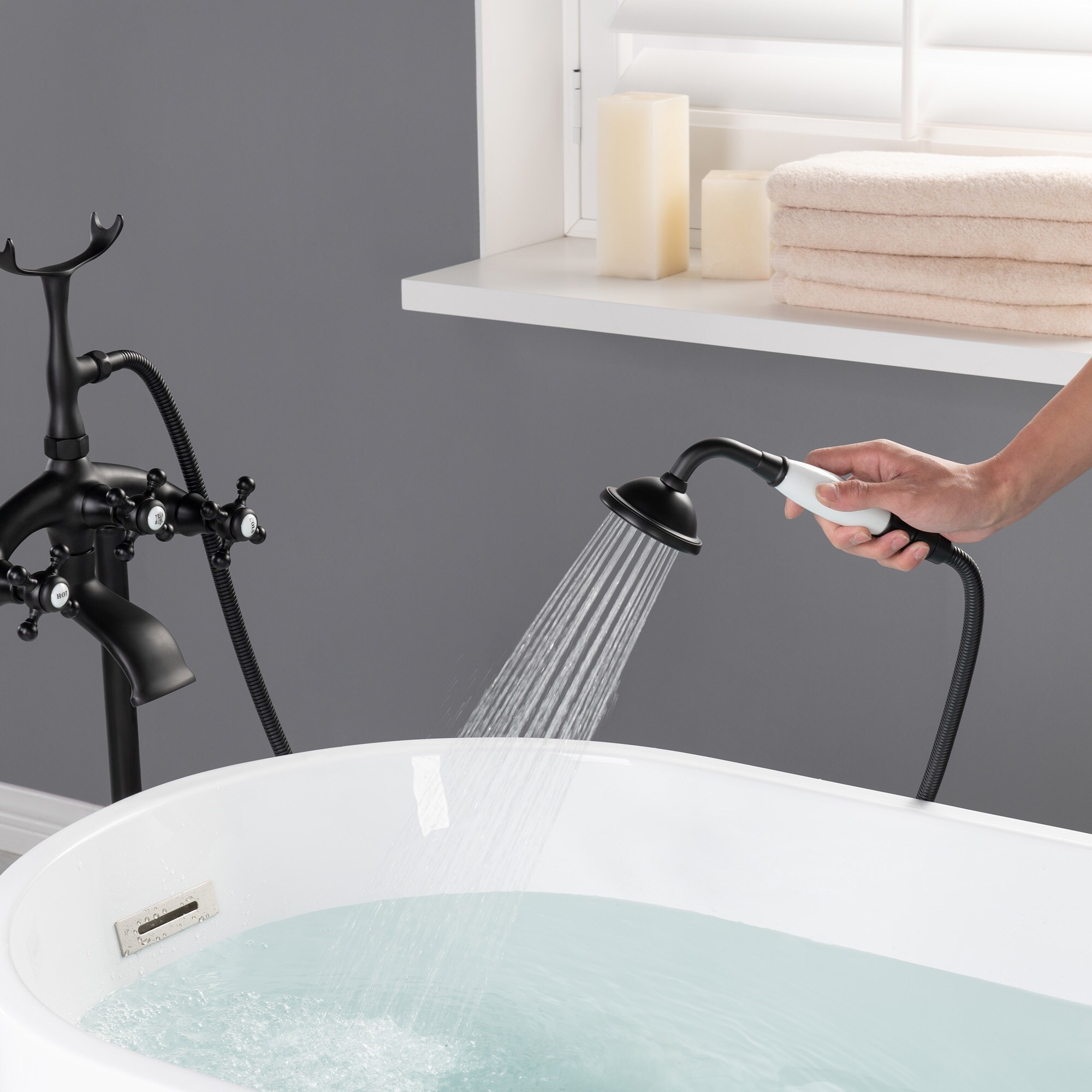 Woodbridge LF956 Roman-Tub-Faucets - View #5