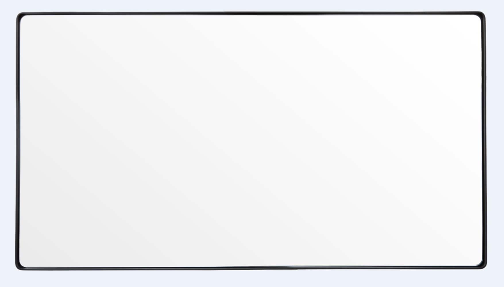 Varaluz 4DMI0107 Kye 22-Inches W x 40.0-Inches H Rectangle Black Framed Wall Mirror