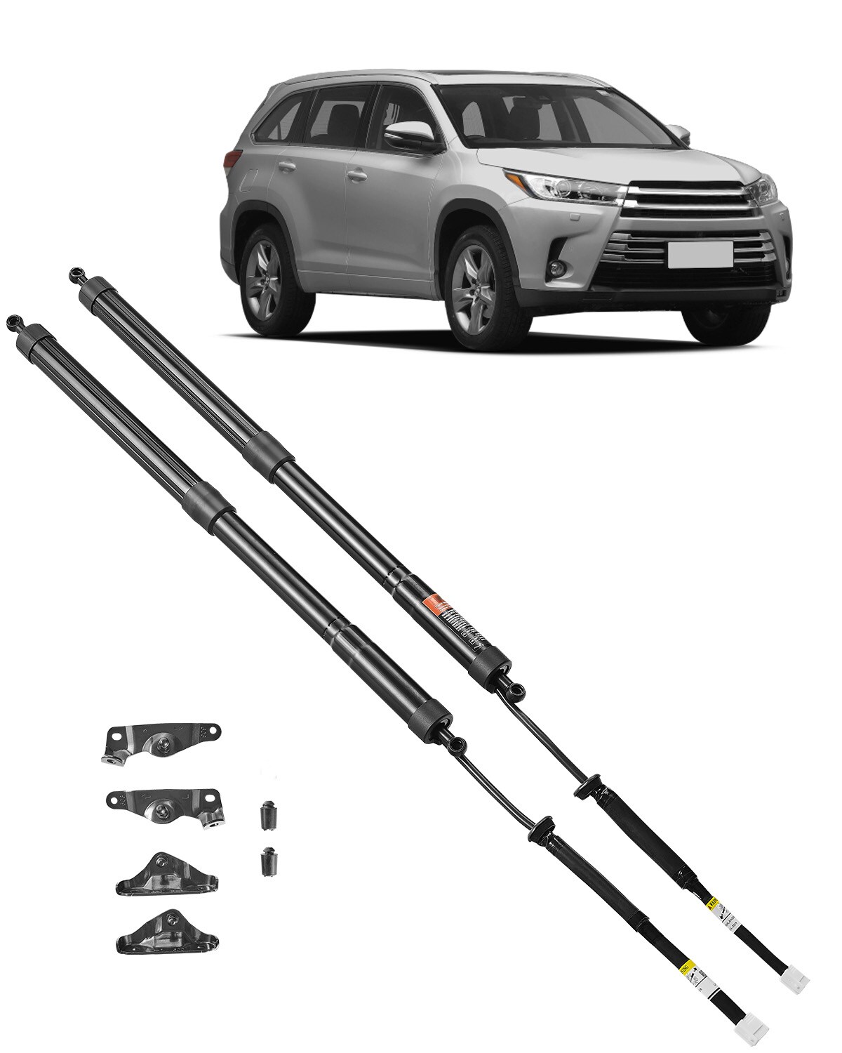 SVOPES SVOPESDDZCG2J09724V9 Power Lift Support for Tailgate. Fits 2014-2019 TOYOTA Highlander. Electric Hatch Shock Strut. Rear Left and Right. Replaces OE 6891009130 6891009120 (Set of 2)