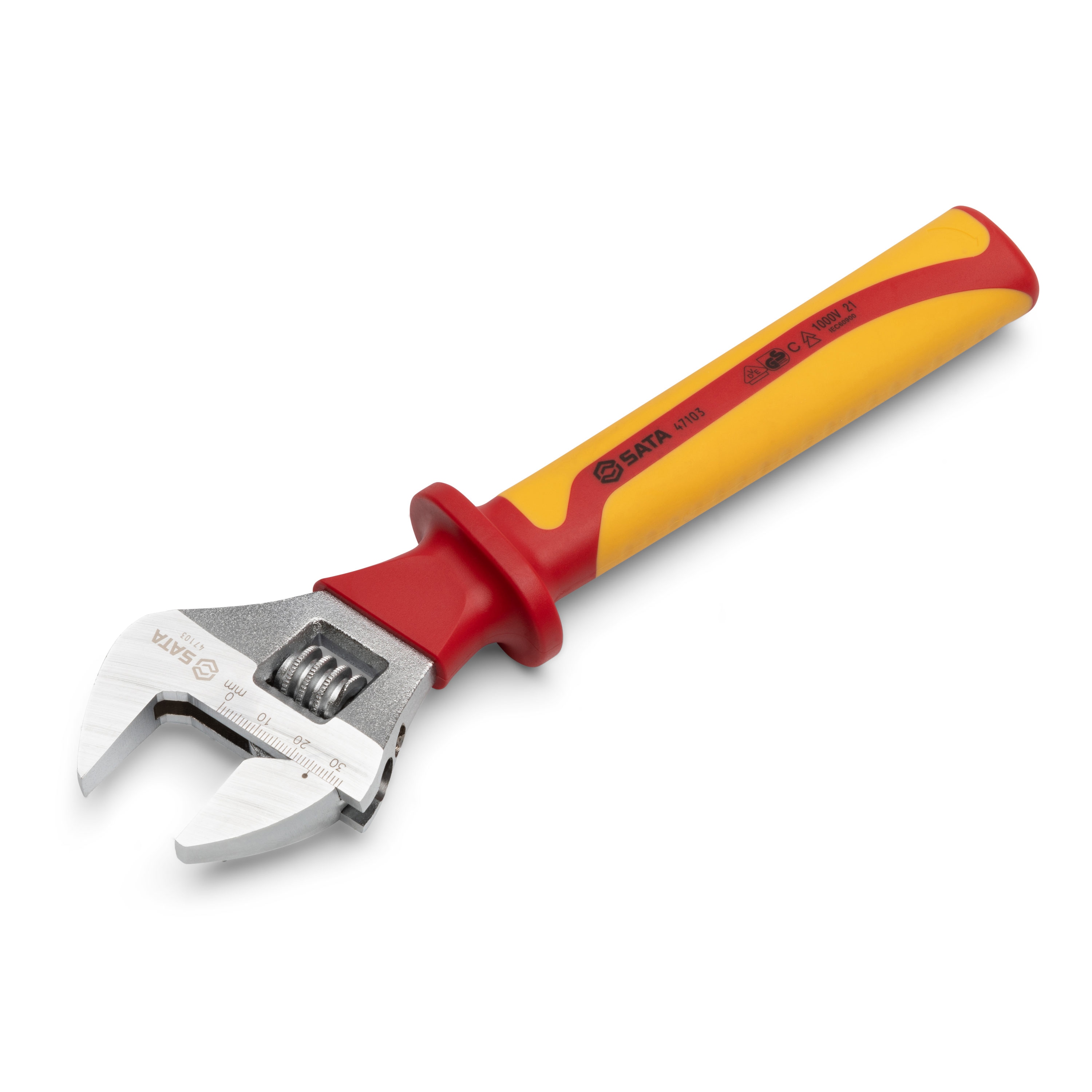 SATA 10-in Steel Adjustable Wrench in the Adjustable Wrenches department at