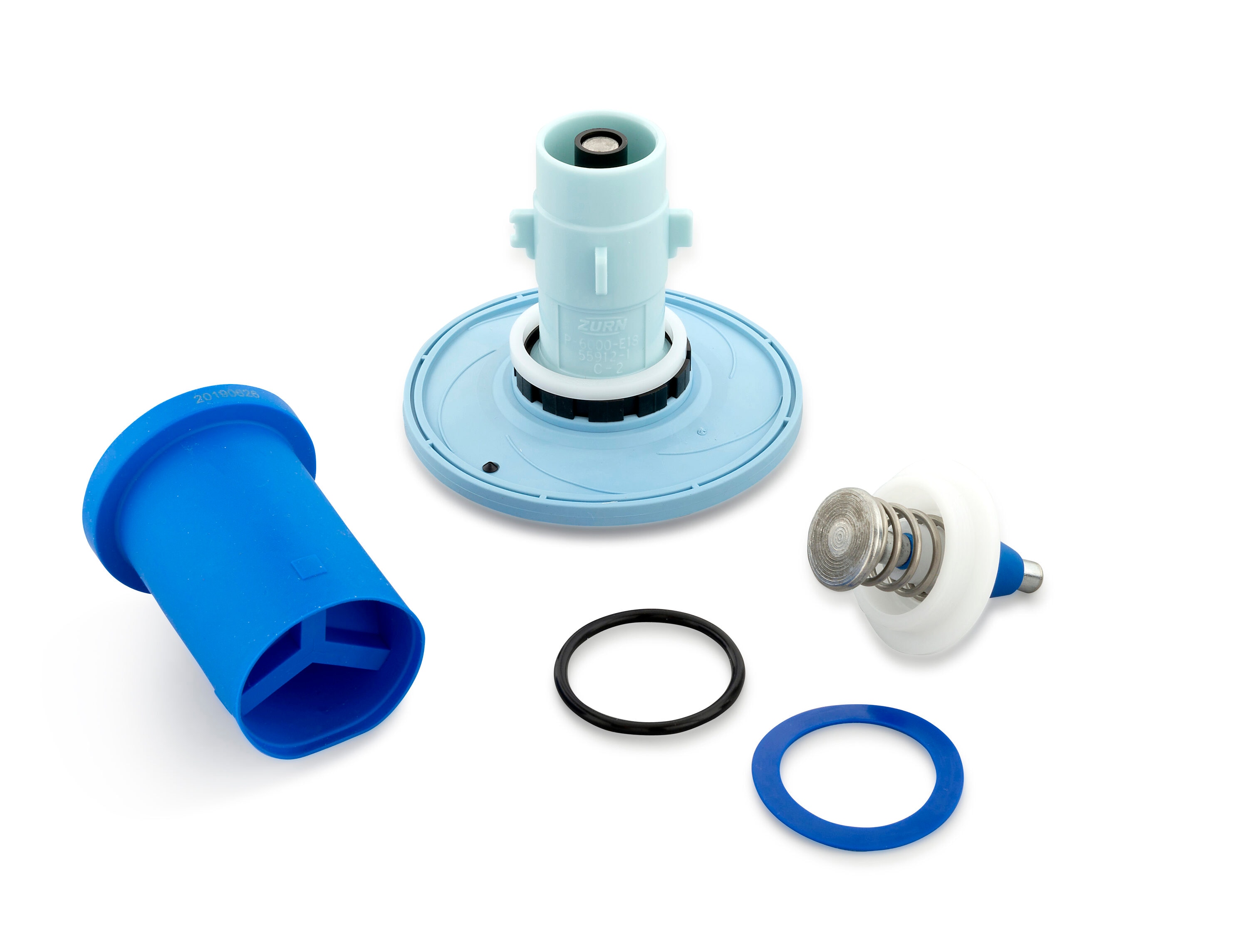 Zurn 3.25-in Blue Plastic Universal Fit Flush Valve Diaphragm for Zurn ...