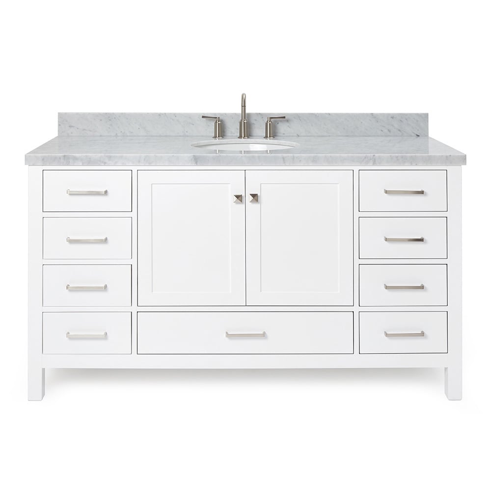 ARIEL A061S-VO-WHT Bath-Vanity-Combo - View #2