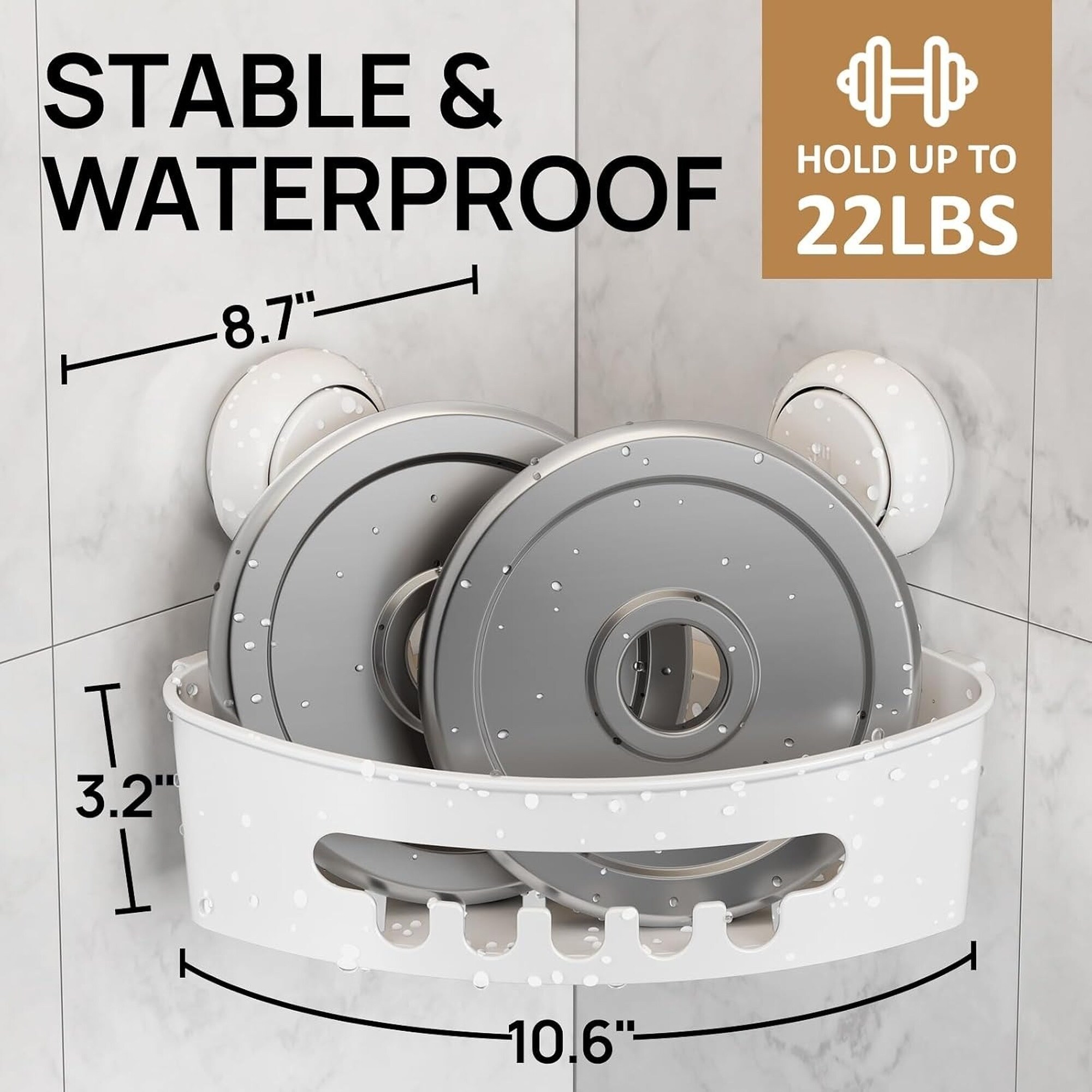 Numhew NHWILL22359 Hanging-Shower-Caddies - View #7