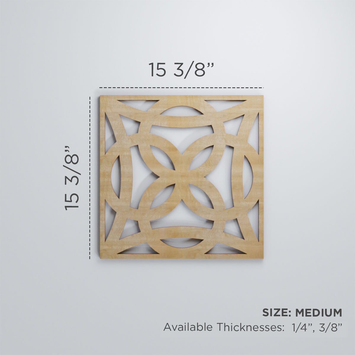 Ekena Millwork WALW16X16X0375BYTWA Wall-Panels - View #3