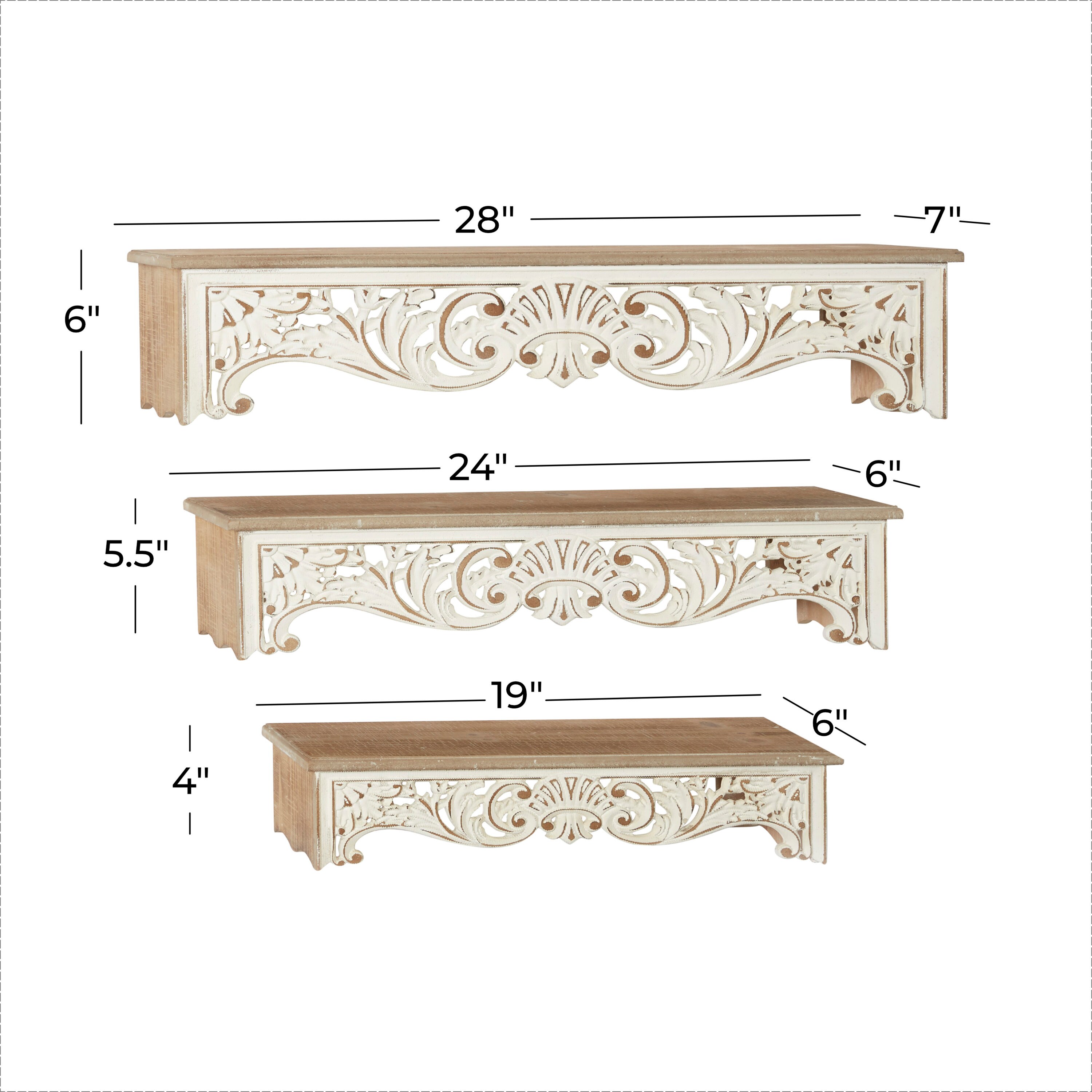 Grayson Lane 92138 Wall-Mounted-Shelving - View #7