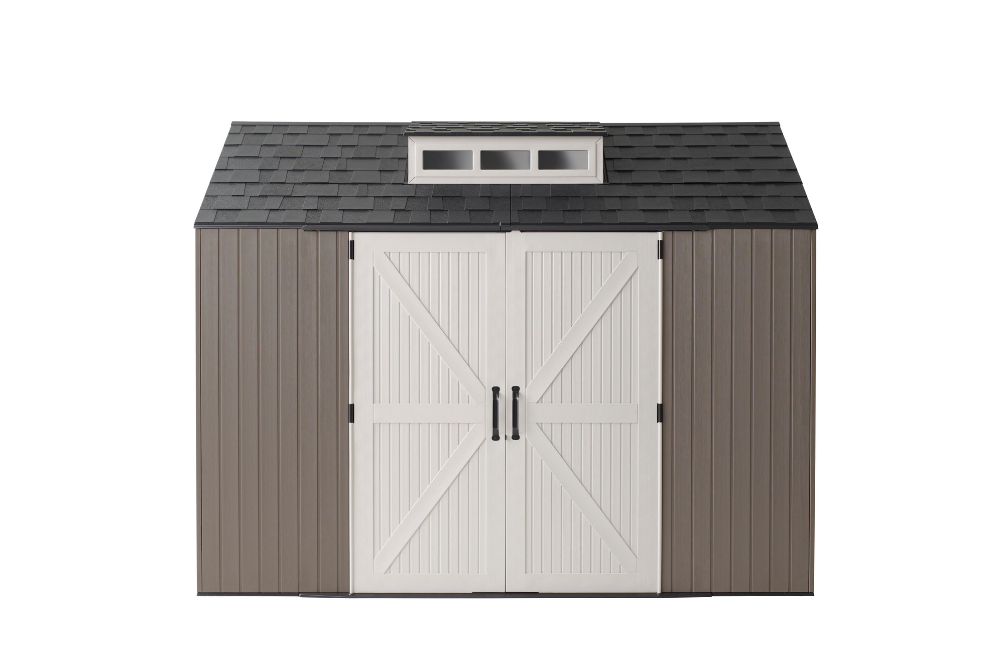 Rubbermaid 2156398 10-ft x 7-ft Multiple colors/finishes Gable Resin Storage Shed (Floor Included)