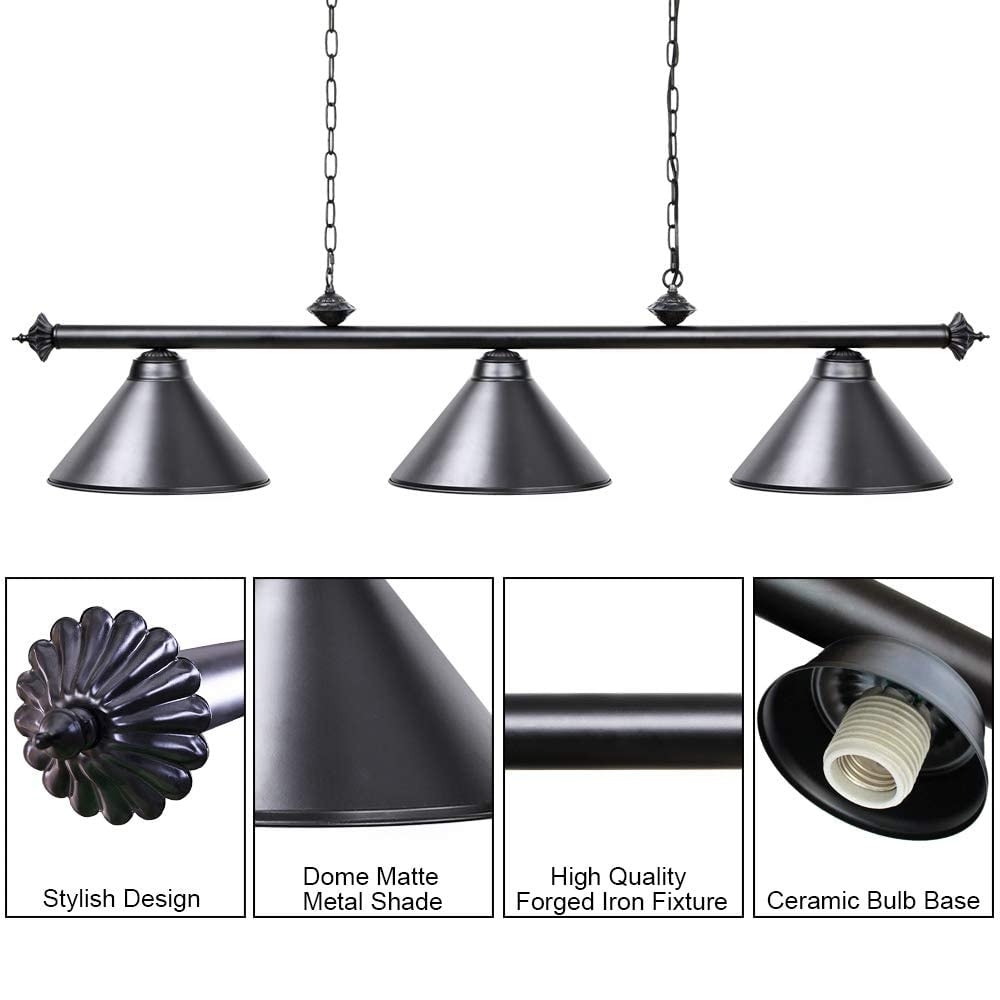 Lukvuzo LLU0506M06 Pool-Table-Lighting - View #3