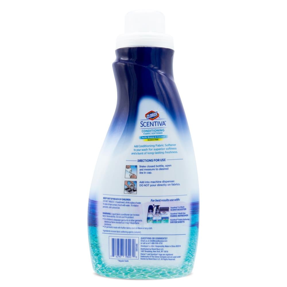 Clorox Scentiva Scentiva 41-fl Oz Fabric Softener Liquid In The Fabric ...