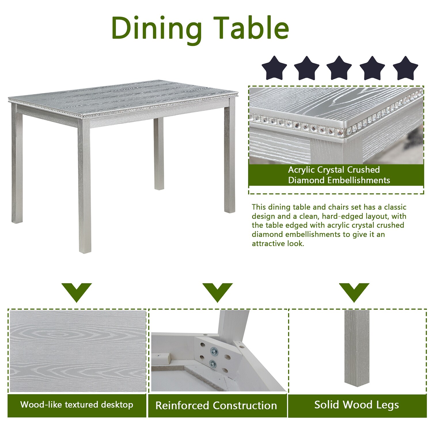 GZMR GZ-W1998DS48 Dining-Sets - View #5