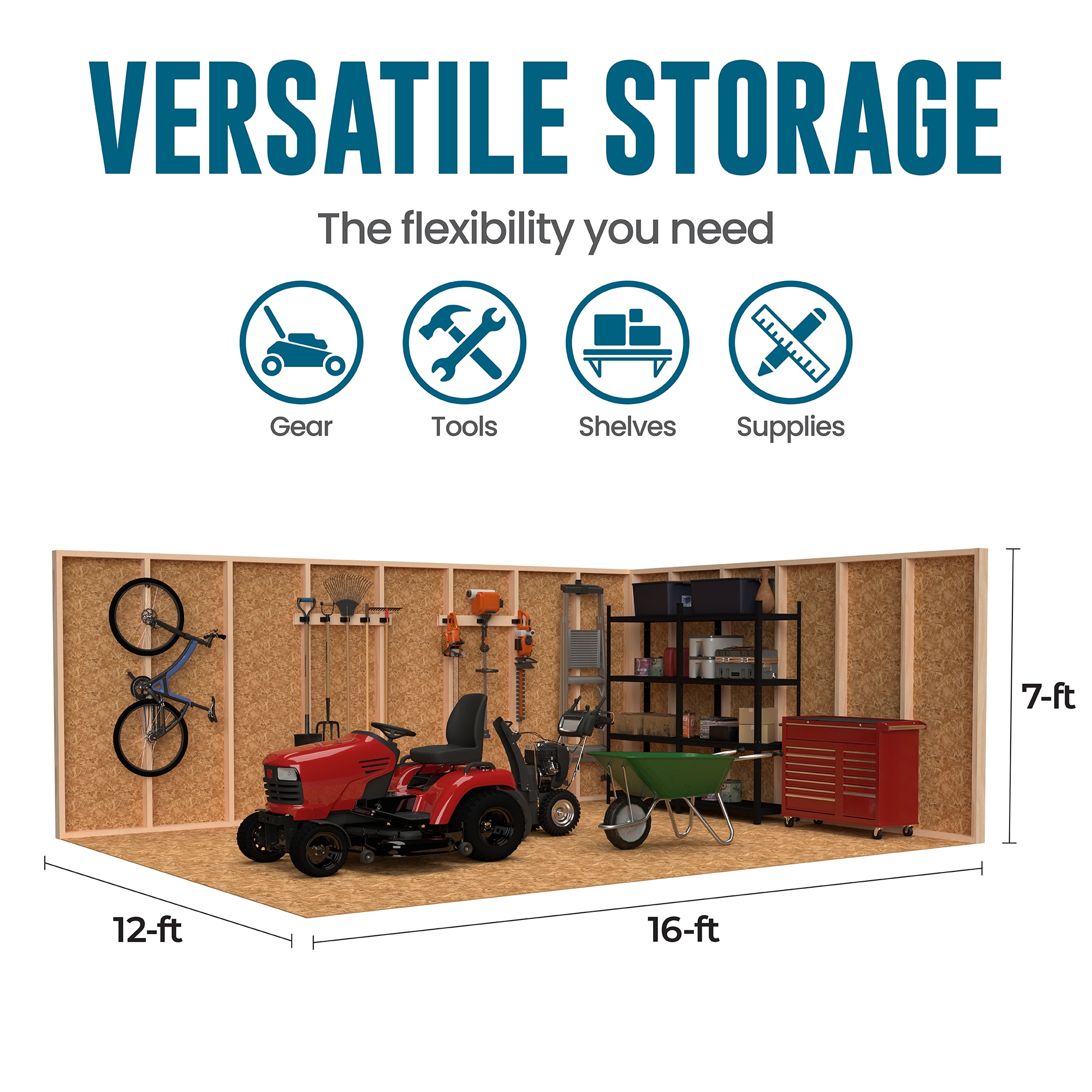 Heartland 63447-5 Wood-Storage-Buildings - View #6