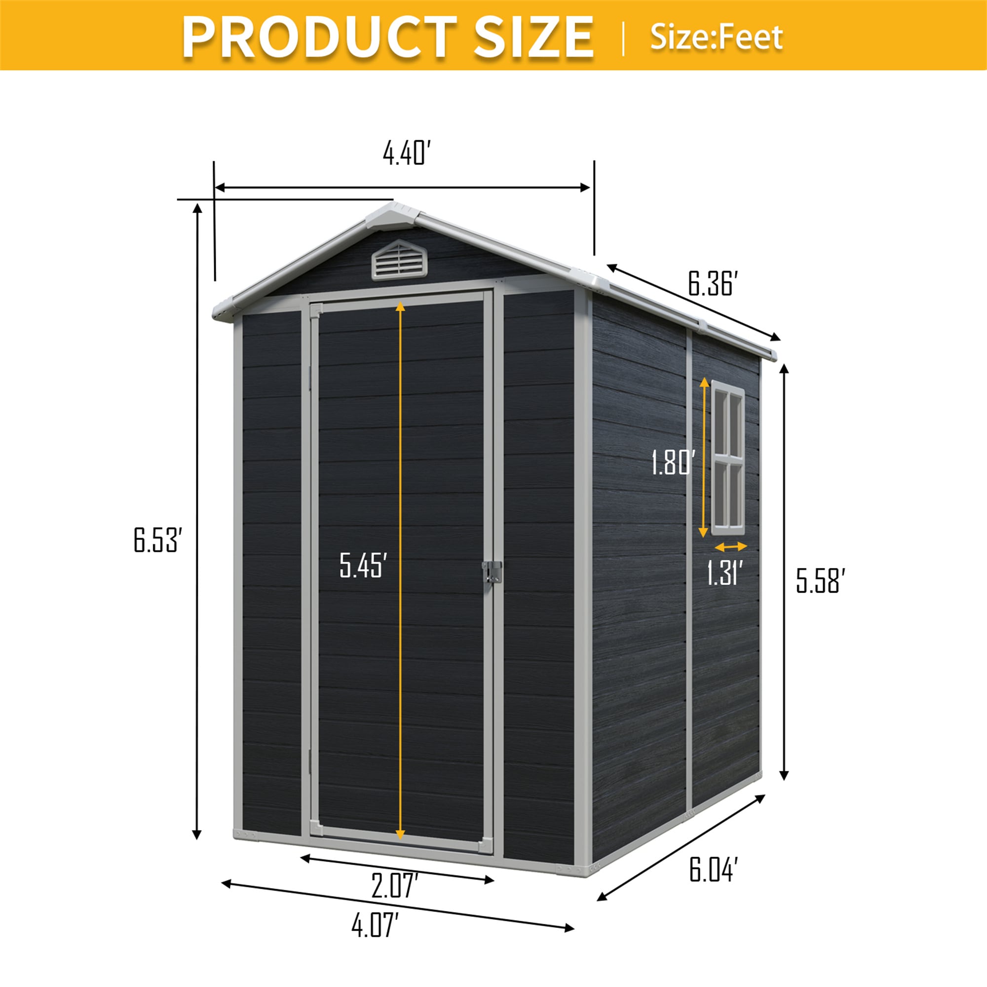 BABOOM BOM-S00048-OR Vinyl-Resin-Storage-Buildings - View #4