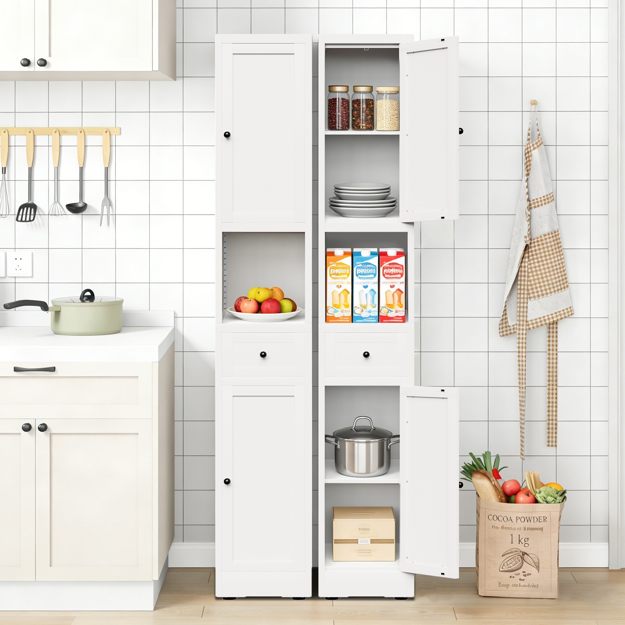 HyperDrop Cart ZW-W2735P428814 Linen-Cabinets - View #3
