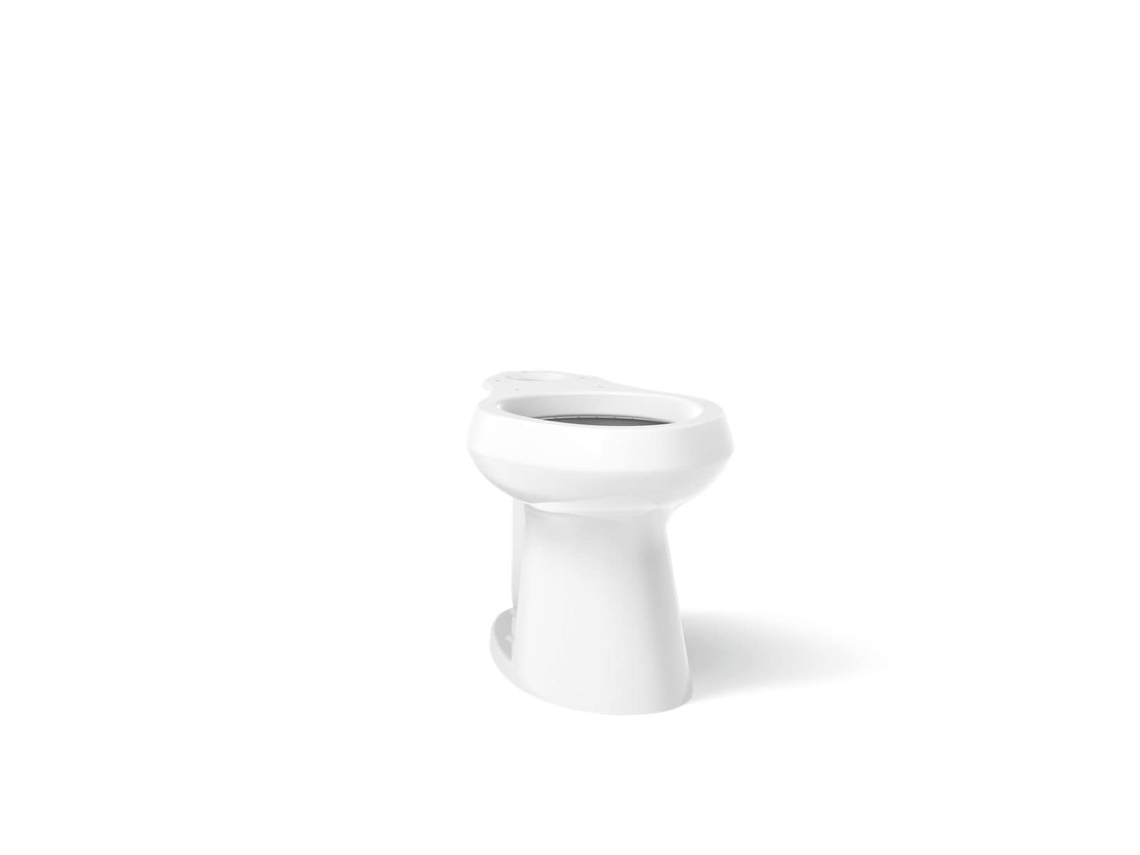 KOHLER 80020-0 Highline White Elongated Chair height Toilet Bowl 12-in Rough-In