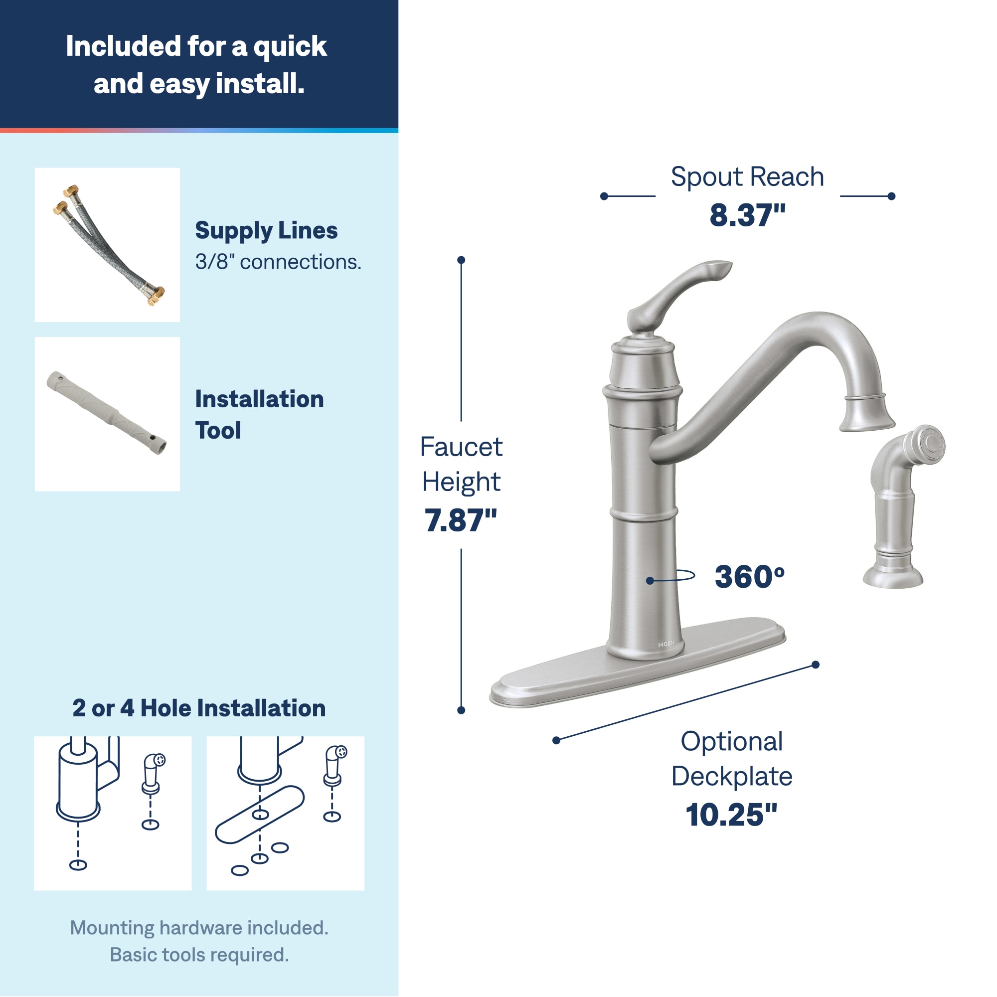 Moen 87999SRS Kitchen-Faucets - View #4