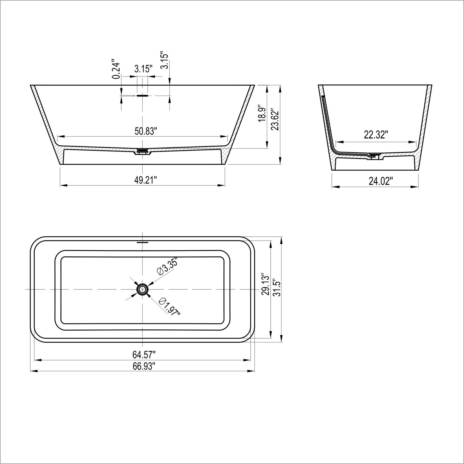 Naturefalls I471ARZDC21S bathtubs - View #10