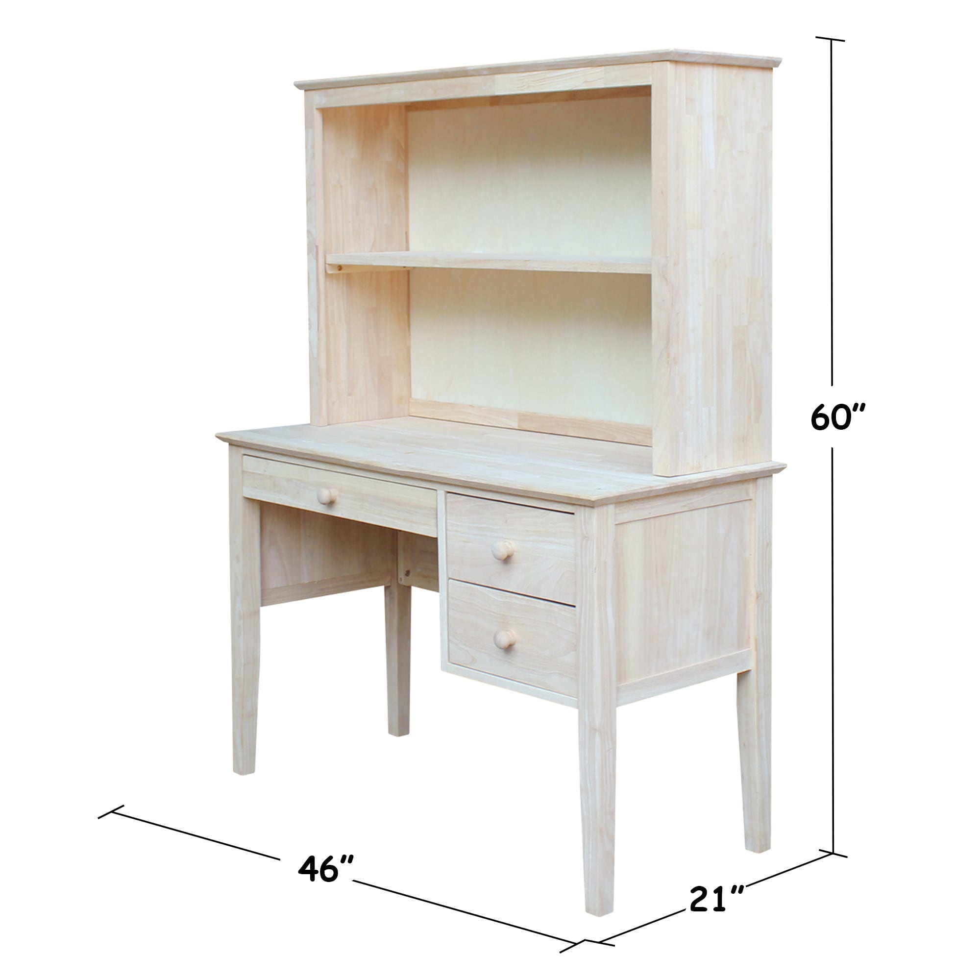 International Concepts K-OF66-65H desks - View #11