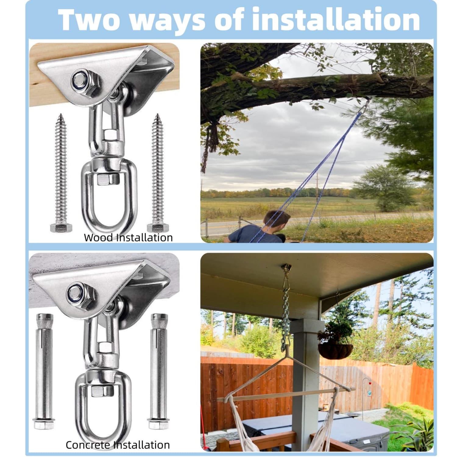 Angel Sar L2ZQYA429HSA12 Hammock-Stands - View #2