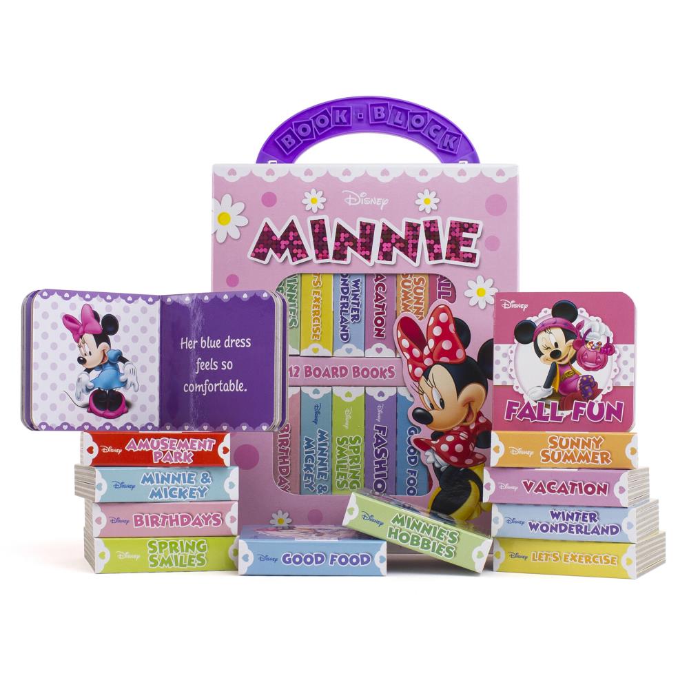 PI Kids PUB7638200 My First Library Minnie Mouse, 12 Books Children's Books