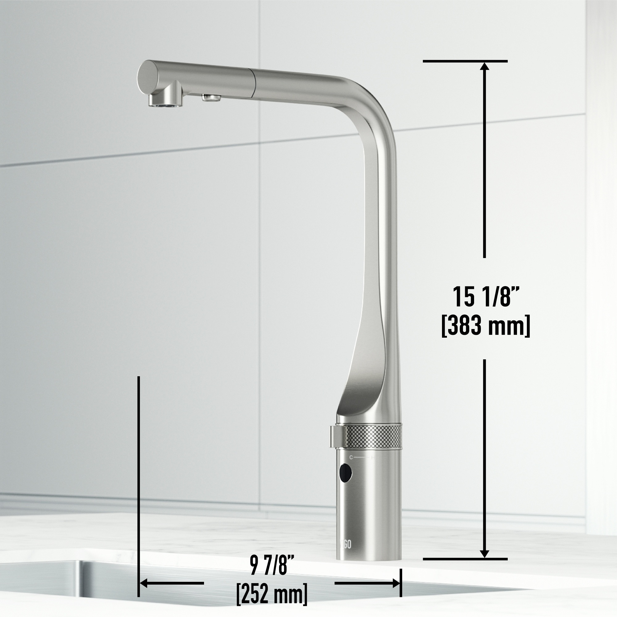 VIGO VG02039STS Kitchen-Faucets - View #4