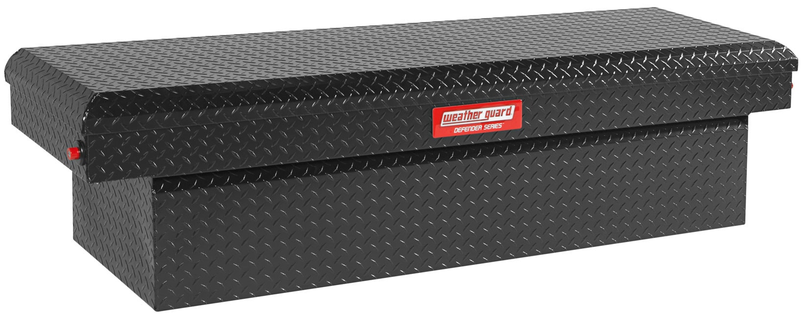 71.38-in x 19.63-in x 17.69-in Black Aluminum Crossover Truck Tool Box | - WEATHER GUARD 302105-53-01