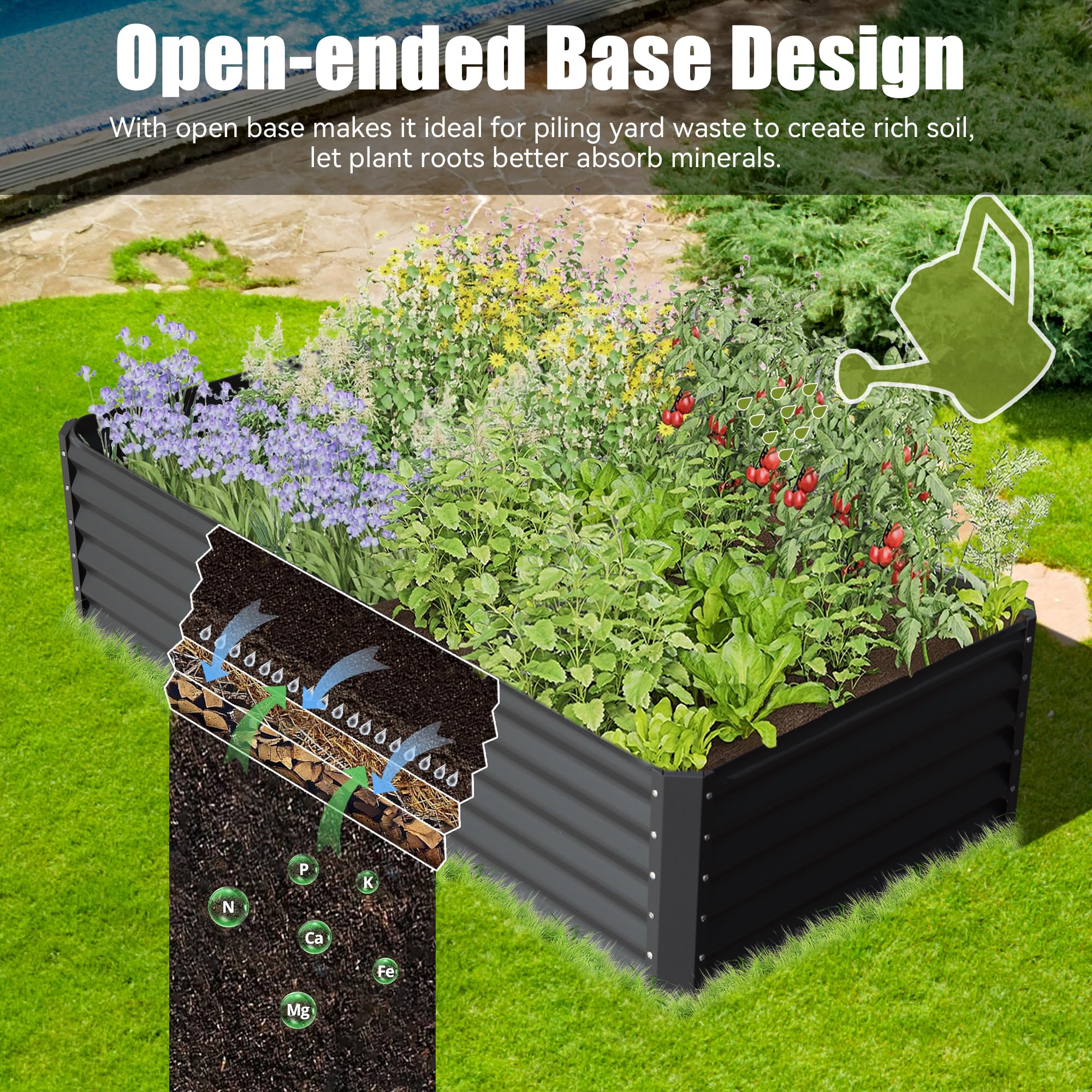 AHIOU HOME ZAAHG-P197984GB Raised-Garden-Beds - View #5