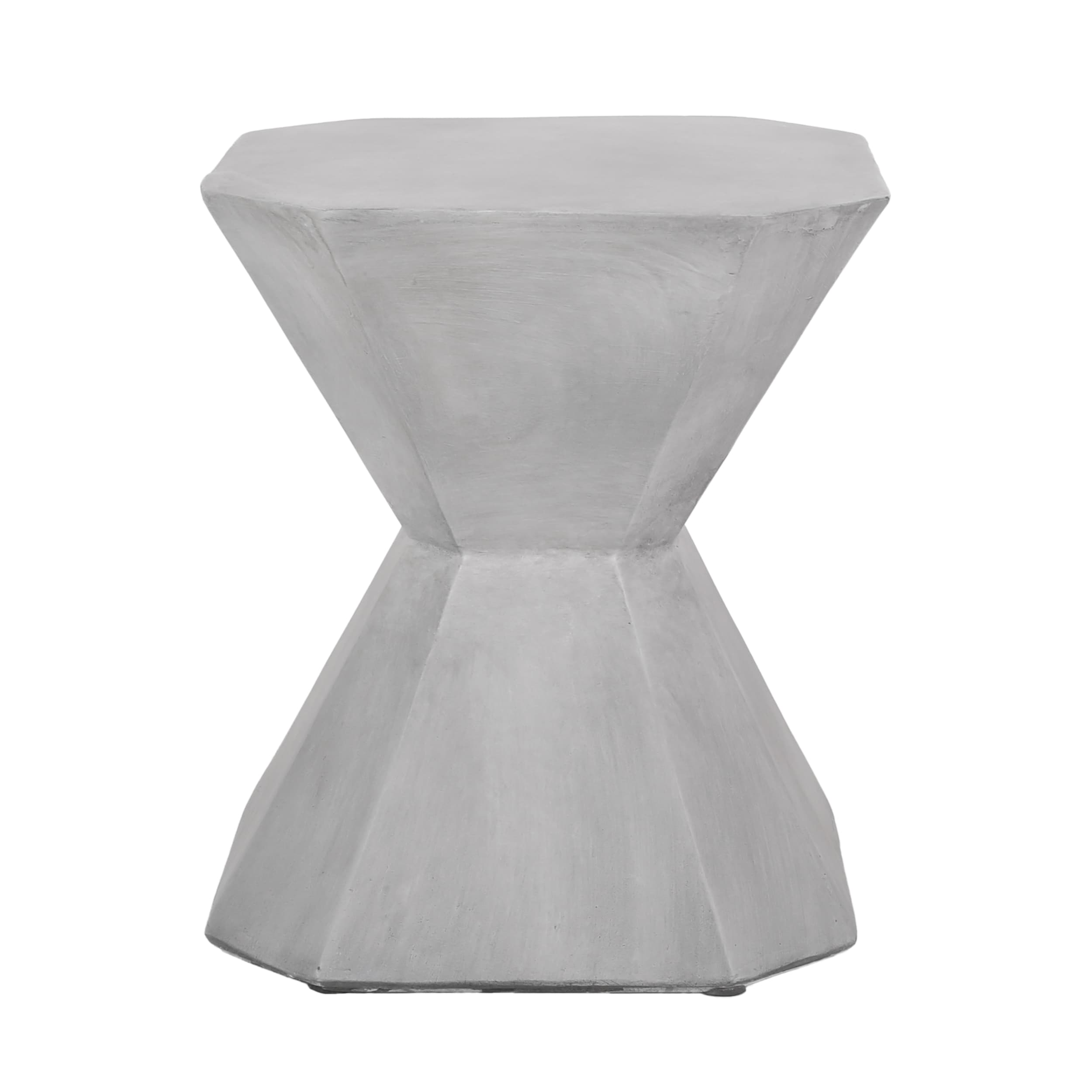 AHIOU HOME ZAAHG-73453ST Ventura Octagon Outdoor End Table 17.25-in W x 17.25-in L
