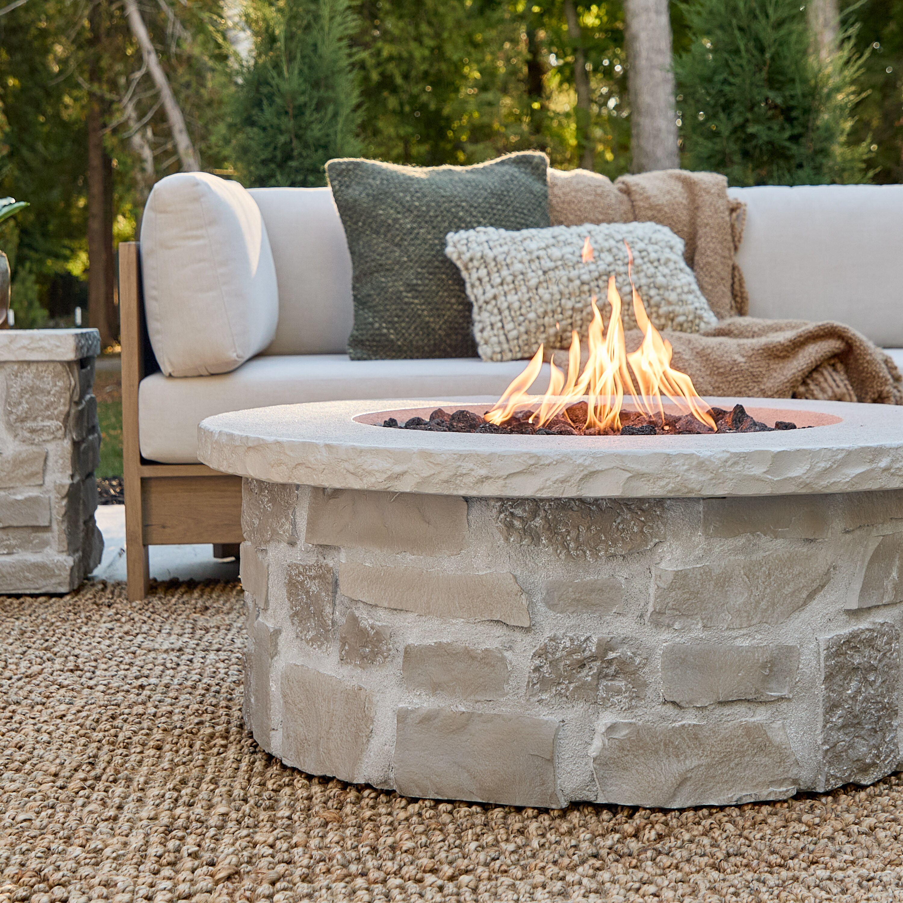 Real Flame 13086LP-BGE Outdoor-Gas-Fireplaces - View #9
