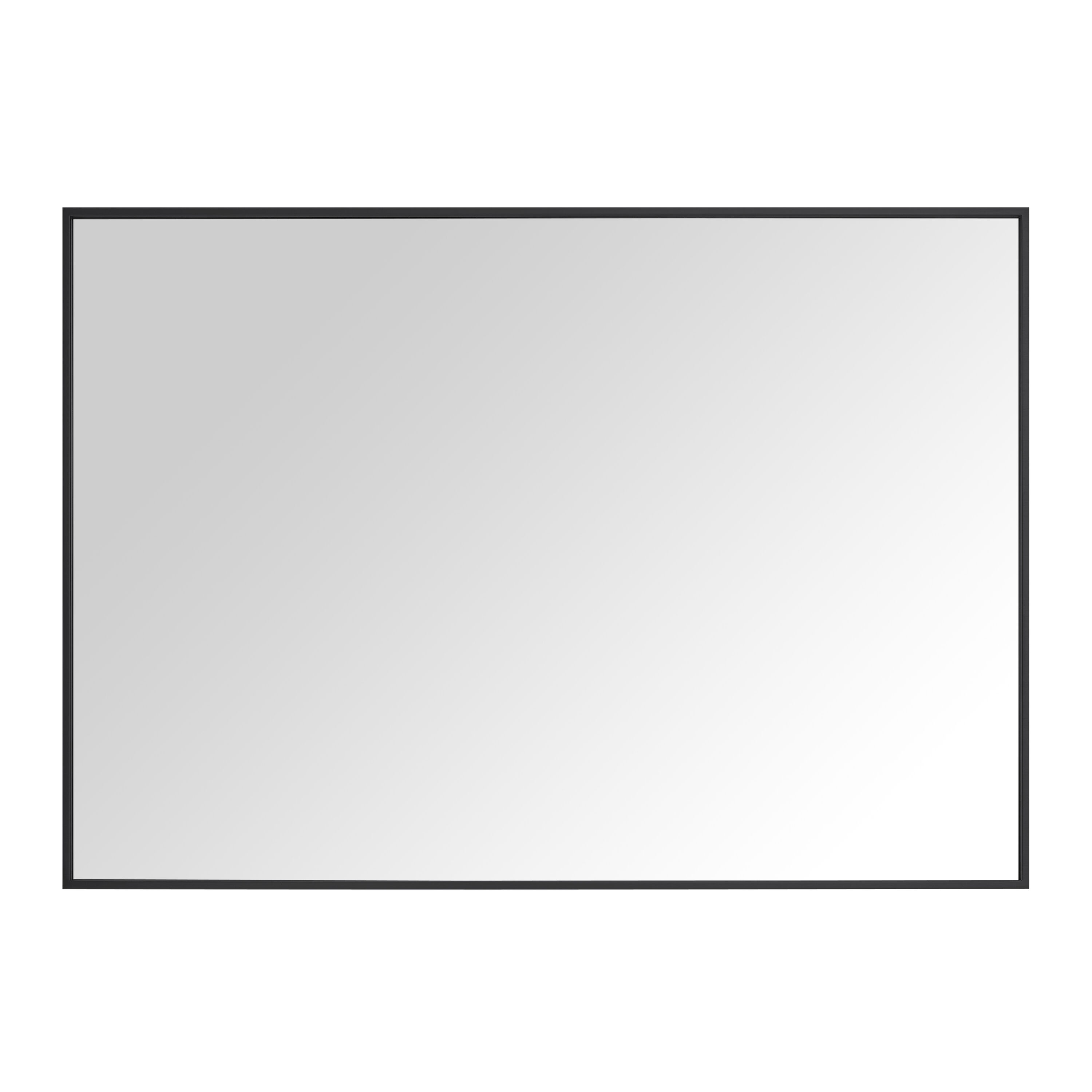 Avanity SONOMA-M39-MB Sonoma 39.4-in x 27.6-in Framed Rectangle Bathroom Vanity Mirror ( Matte Black )