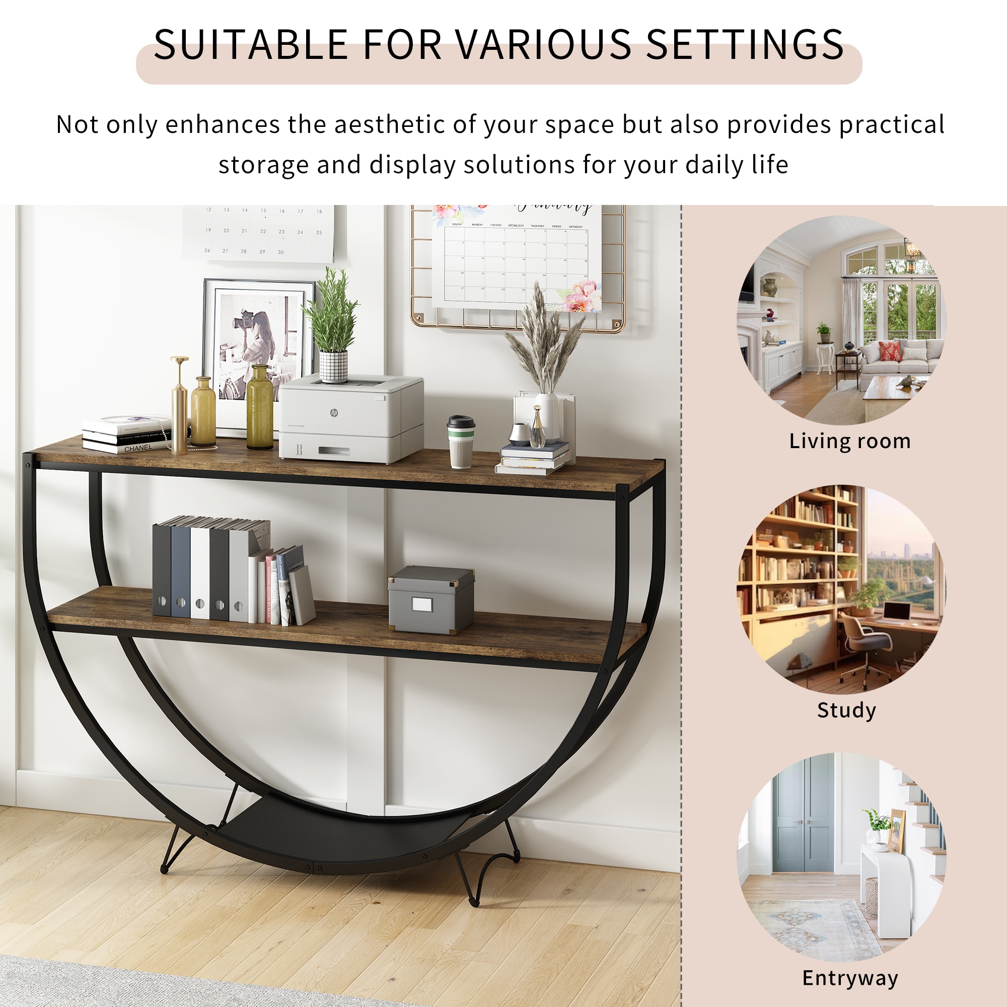 ModernLuxe N715P171584D Console-Sofa-Tables - View #6