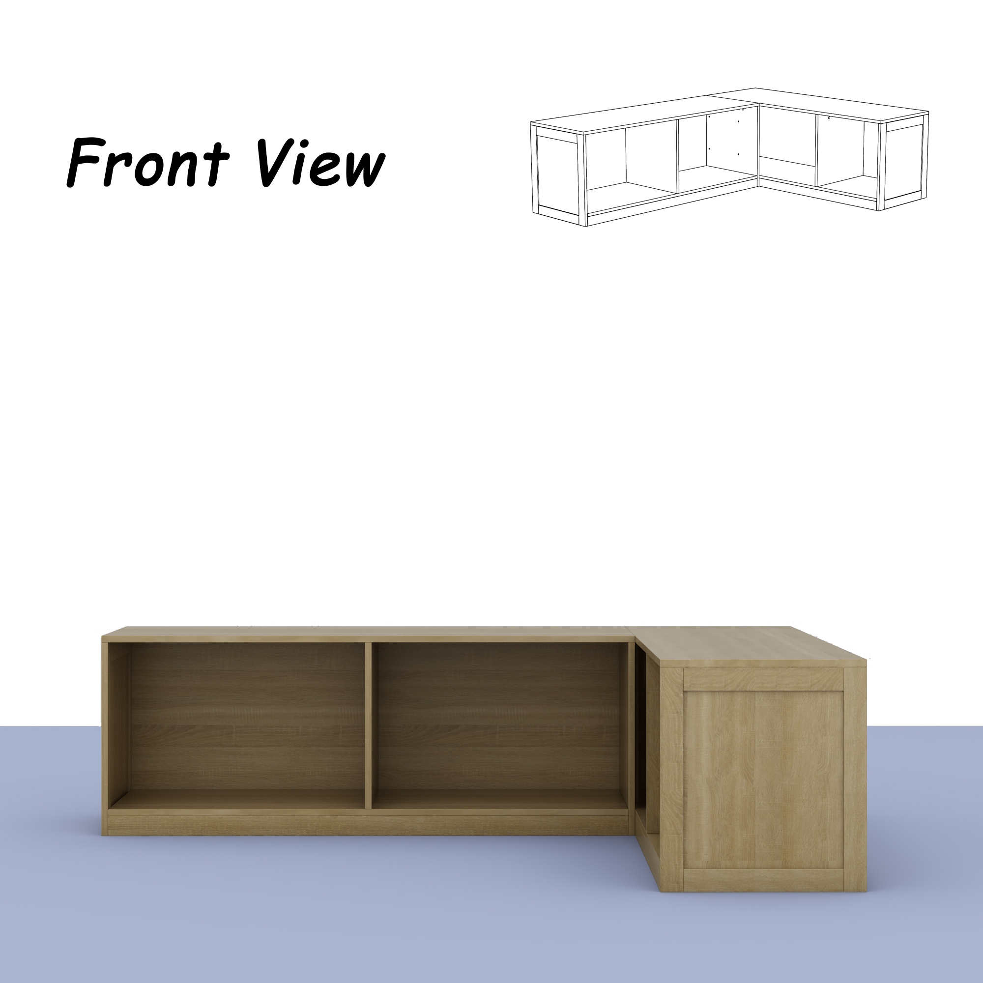 Homsee C-KF150238-01 Shoe-Racks - View #5