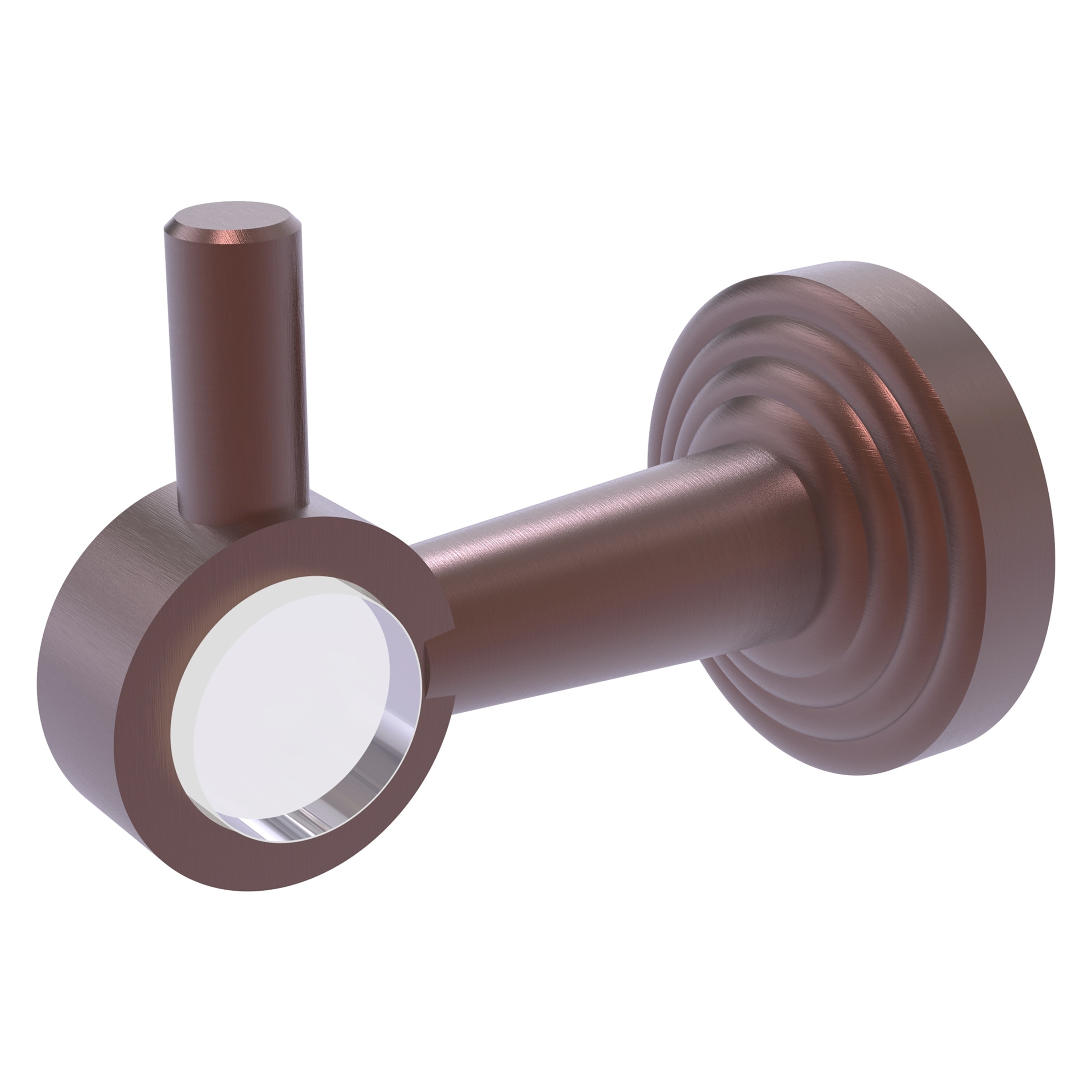 Allied Brass PB-20-CA Pacific Beach Antique Copper Single -Hook Wall mount Towel Hook