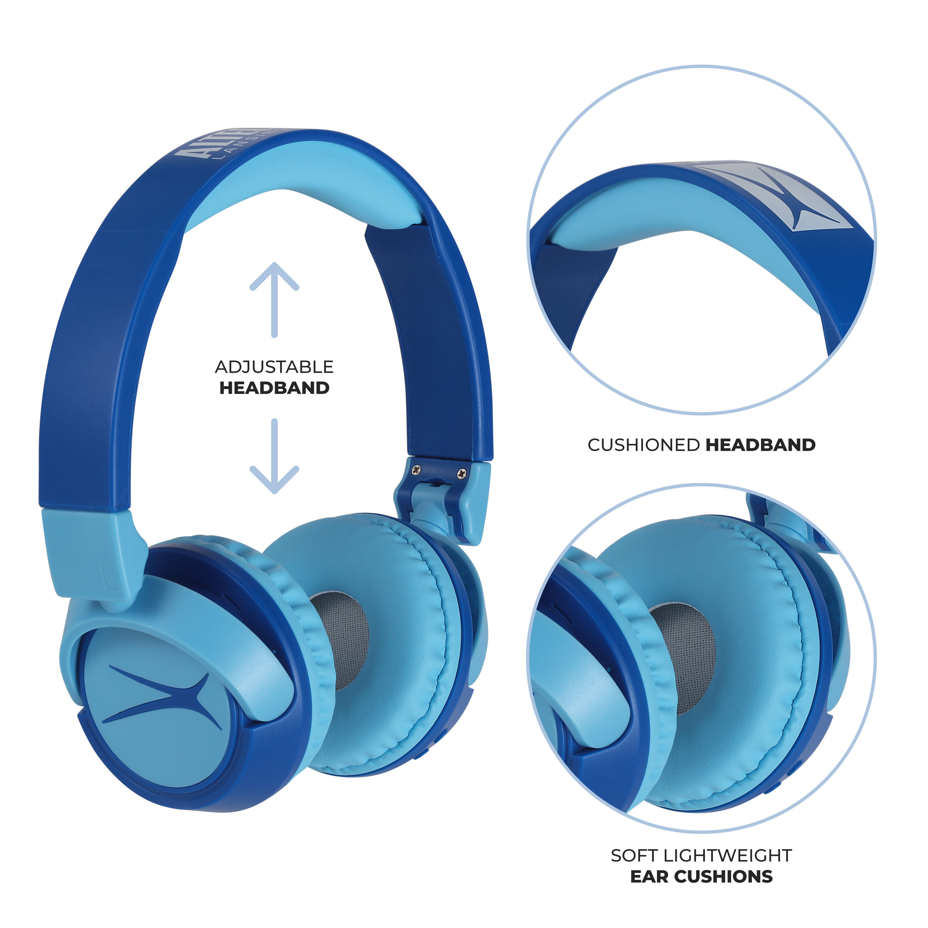 Altec Lansing MZX4410-HBLU headphones - View #4