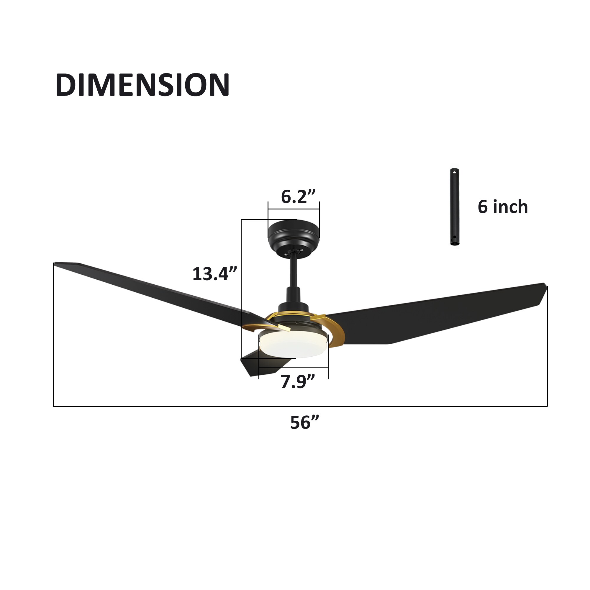CARRO USA LS563B-L12-B2-1G Ceiling-Fans - View #10