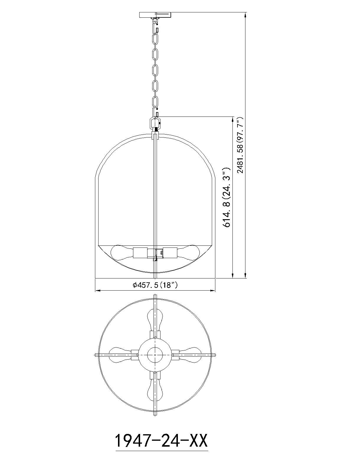 Z-Lite 1947-24MB Pendant-Lights - View #8