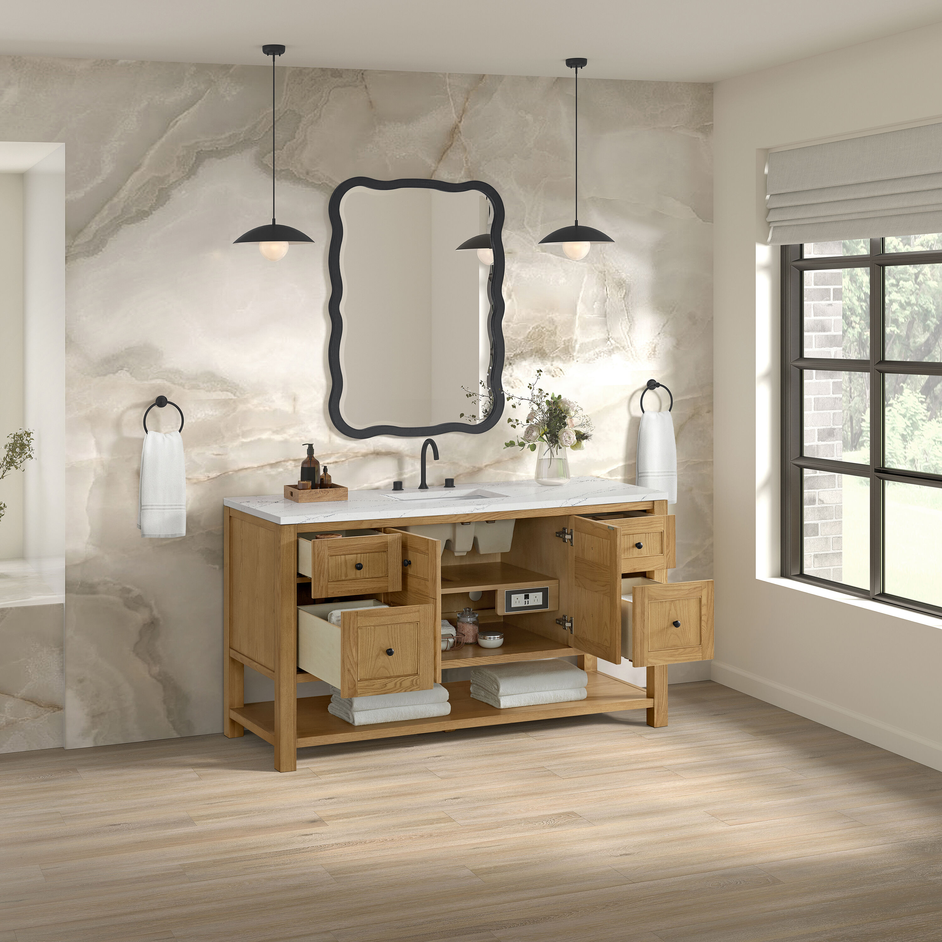James Martin Vanities 330-V60S-LNO-3ENC Bath-Vanity-Combo - View #4
