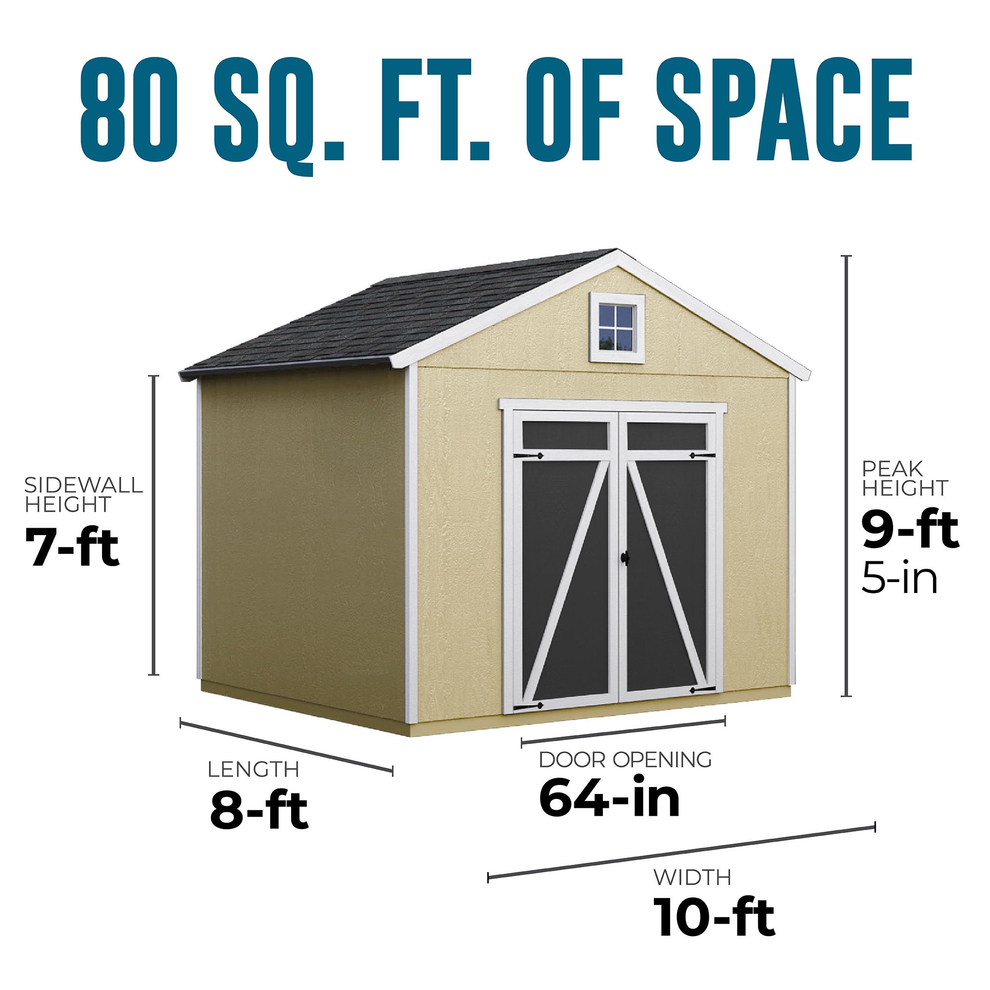 Heartland 183553 Wood-Storage-Buildings - View #3
