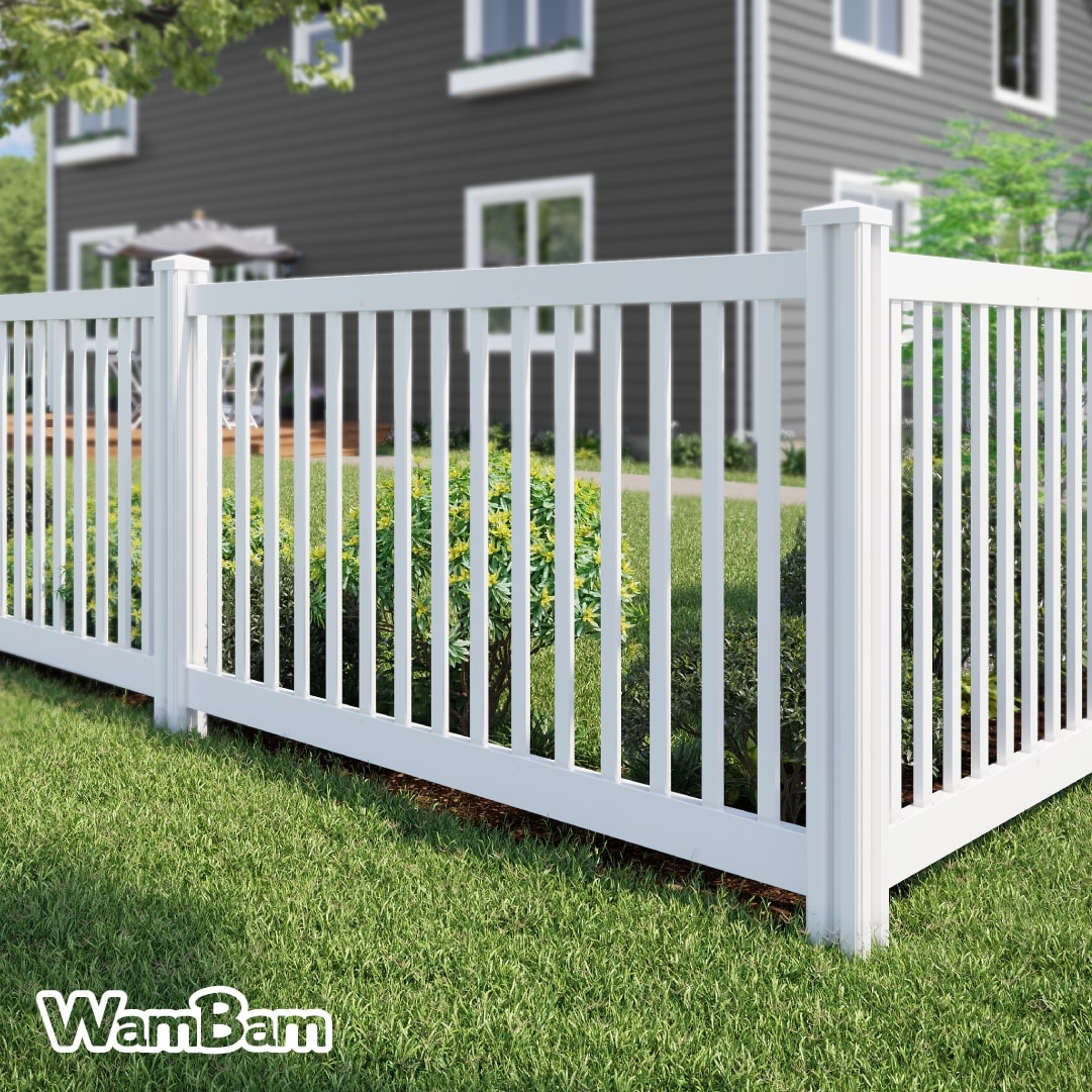 WamBam Fence VF13002 Vinyl-Fence-Panels - View #2