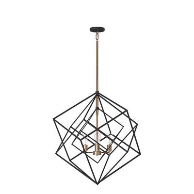 ARTCRAFT Bradgate 60-Watt 22.25-in Matte Black and Harvest Brass Transitional Globe Only ARTCRAFT Bradgate 60-Watt 22.25-in Matte Black and Harvest Brass Transitional Globe Only