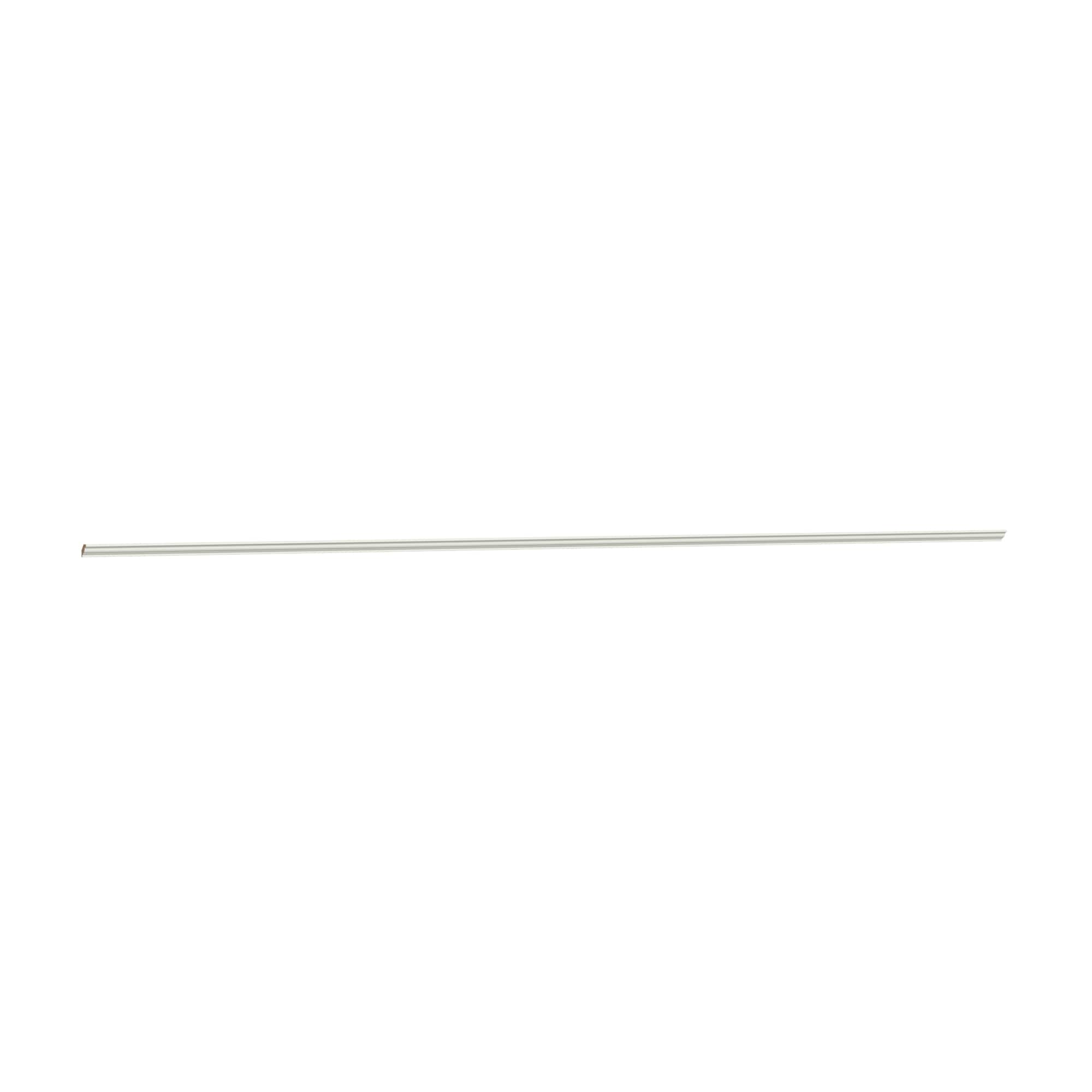 KraftMaid Momentum ACM8G71 Deveron Cabinet Crown Moulding 96-in W x 2.625-in H x 4.15 D Dove White Painted